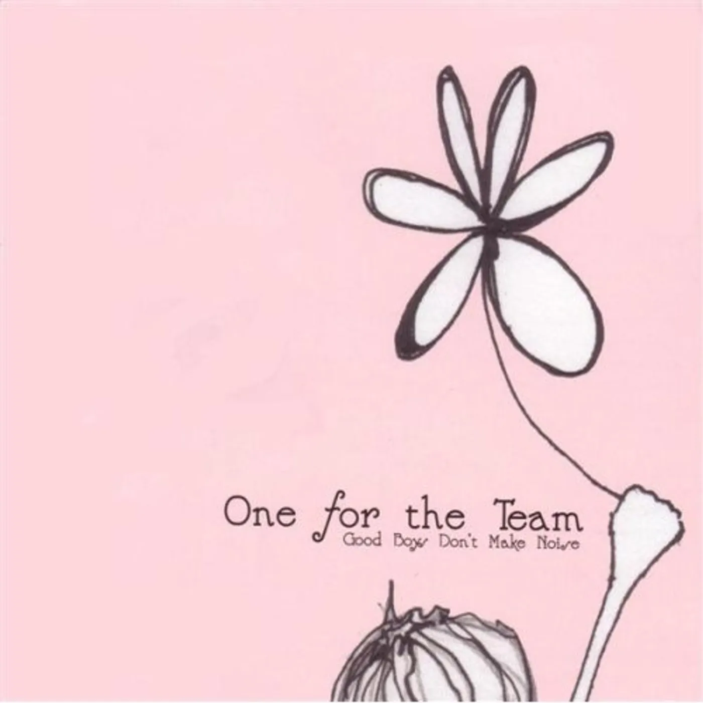 One for the Team GOOD BOYS DON'T MAKE NOISE CD