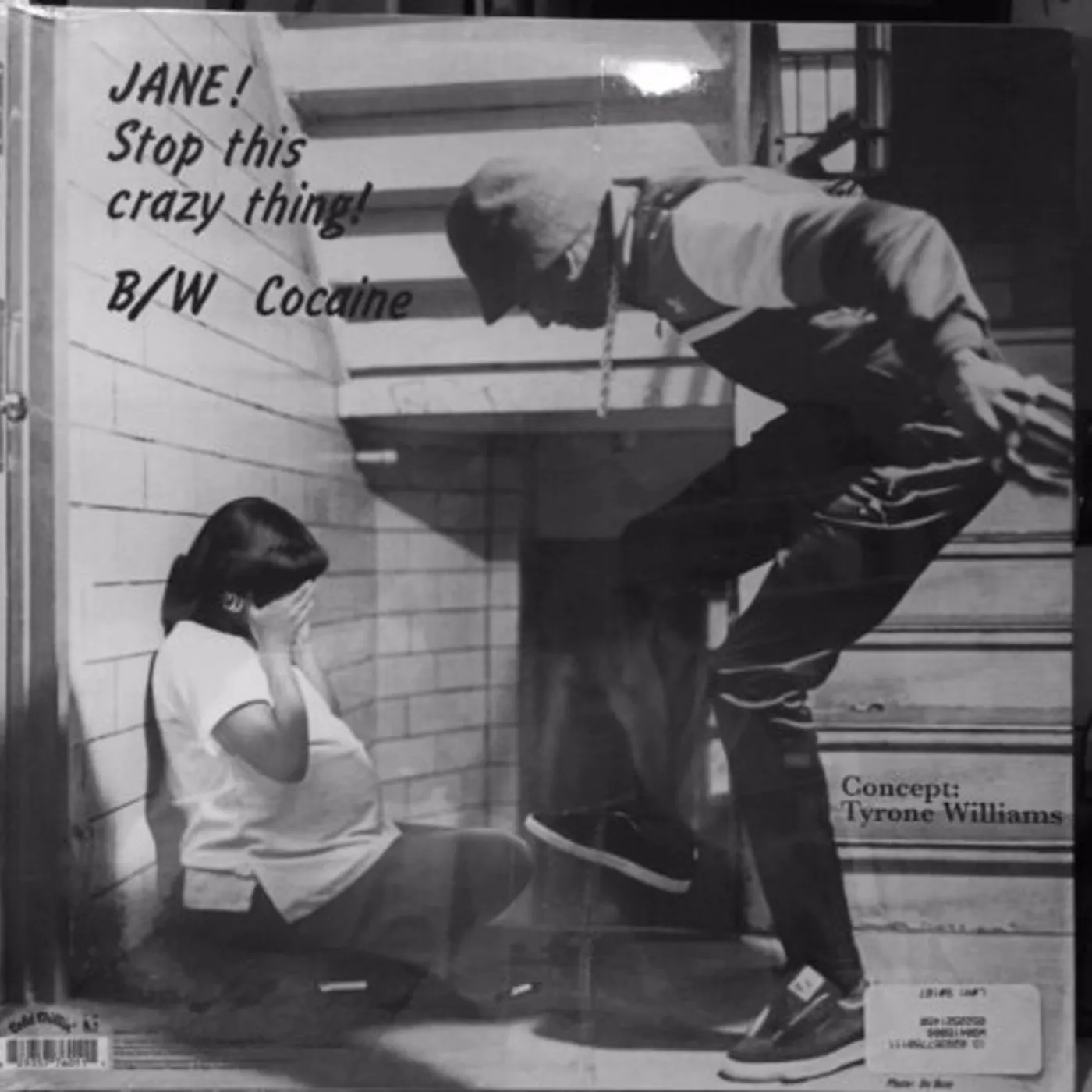 Mc Shan JANE STOP THIS CRAZY THING Vinyl Record