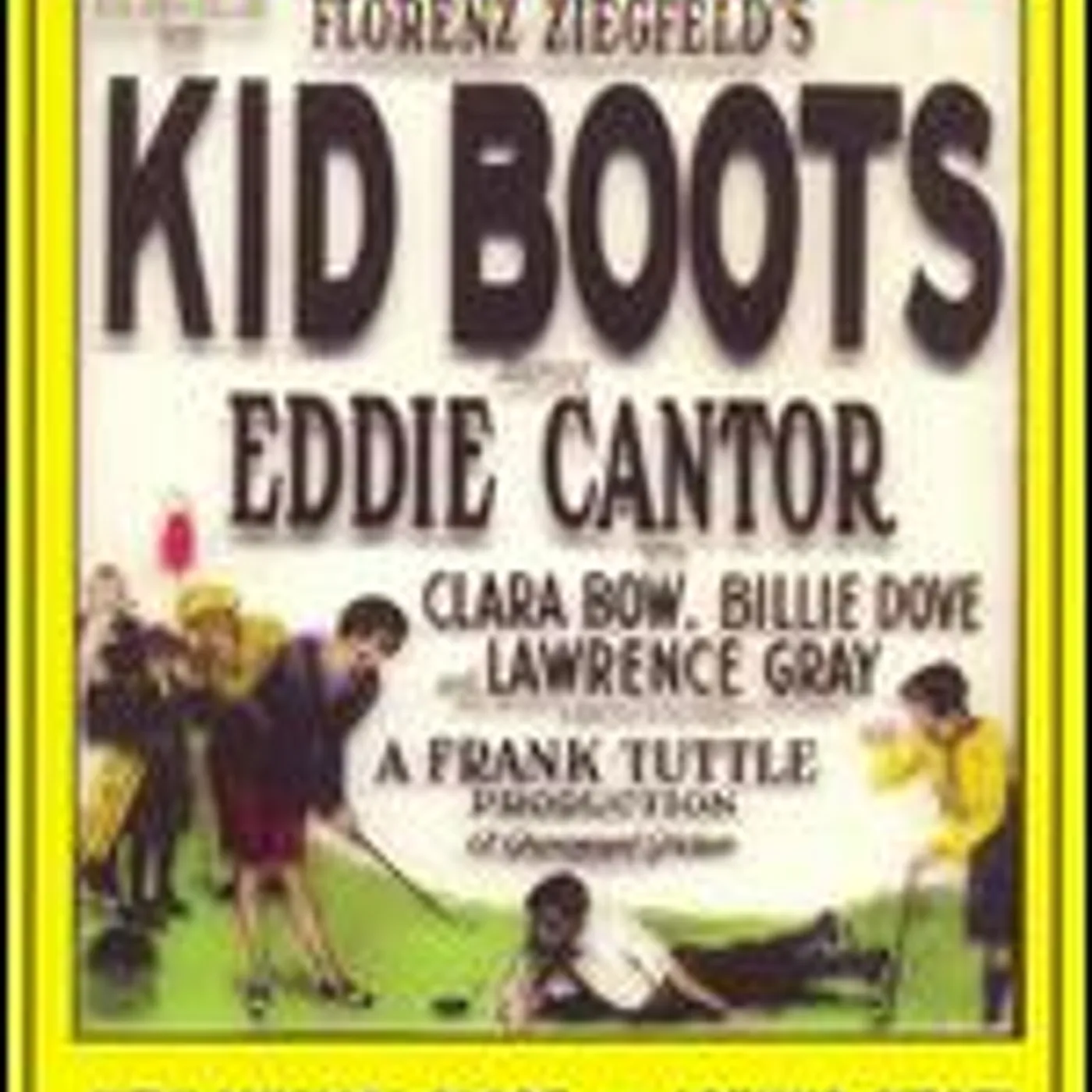 Eddie Cantor KID BOOTS DVD