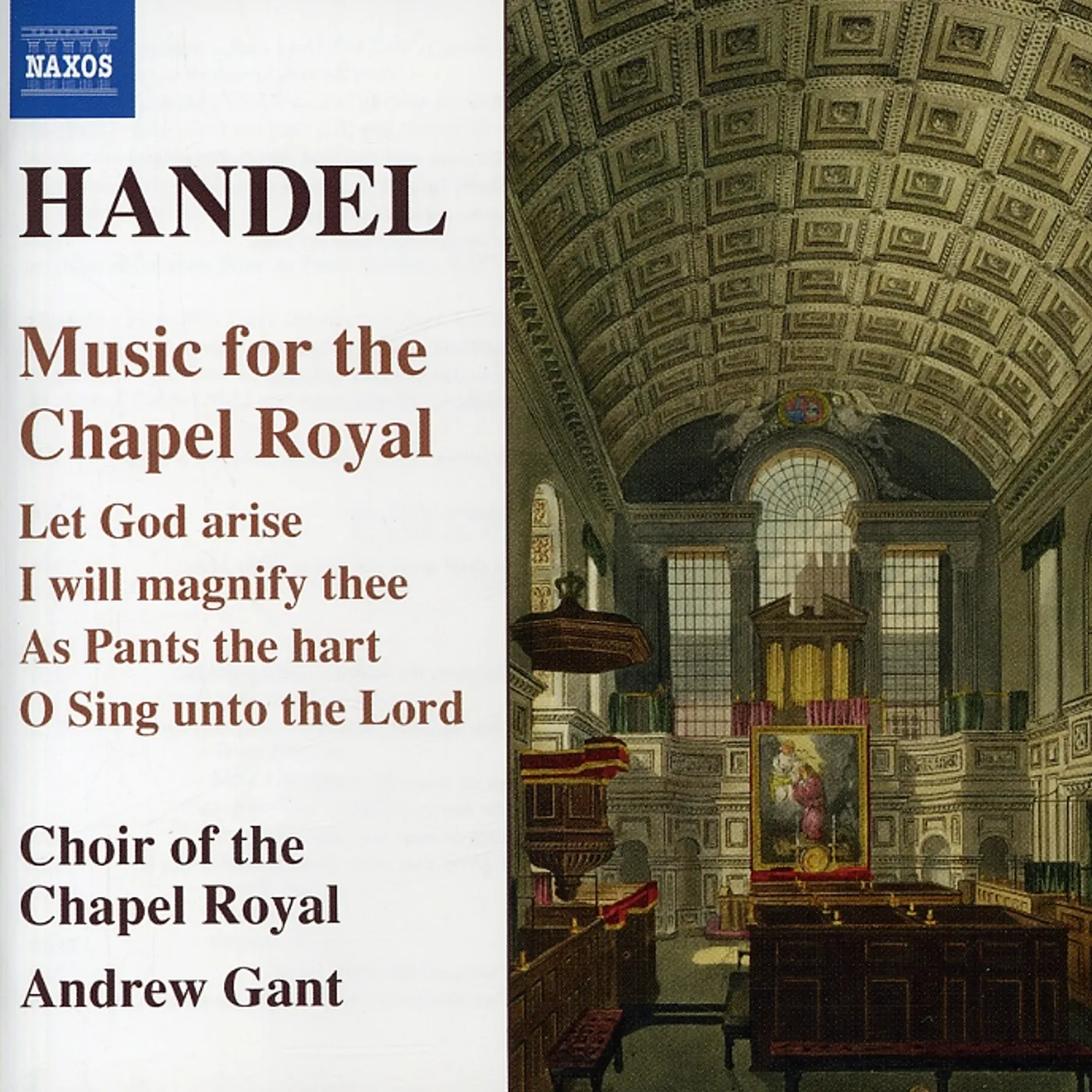 George Frideric Handel MUSIC FOR THE CHAPEL ROYAL CD