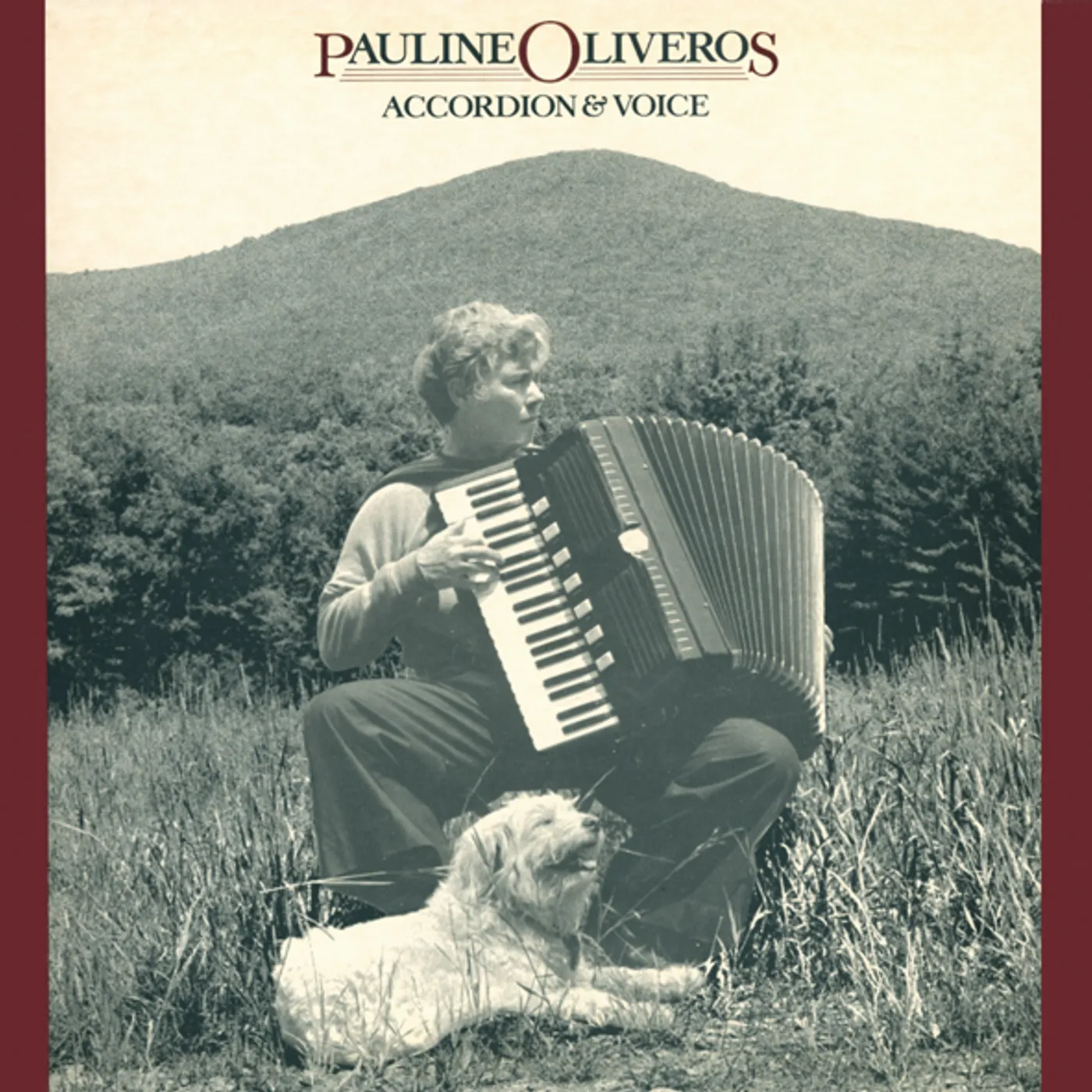 Pauline Oliveros ACCORDION & VOICE CD