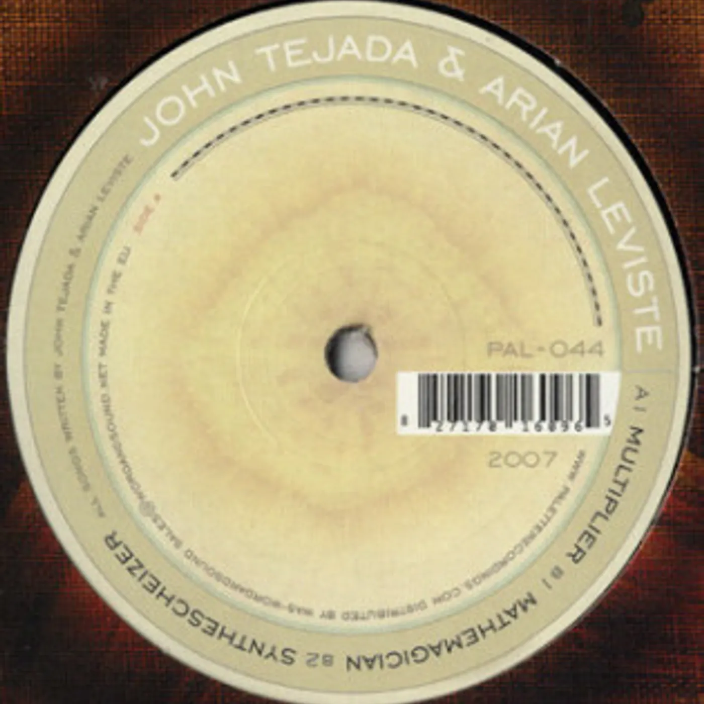 John Tejada & Arian Leviste Multiplier Vinyl Record