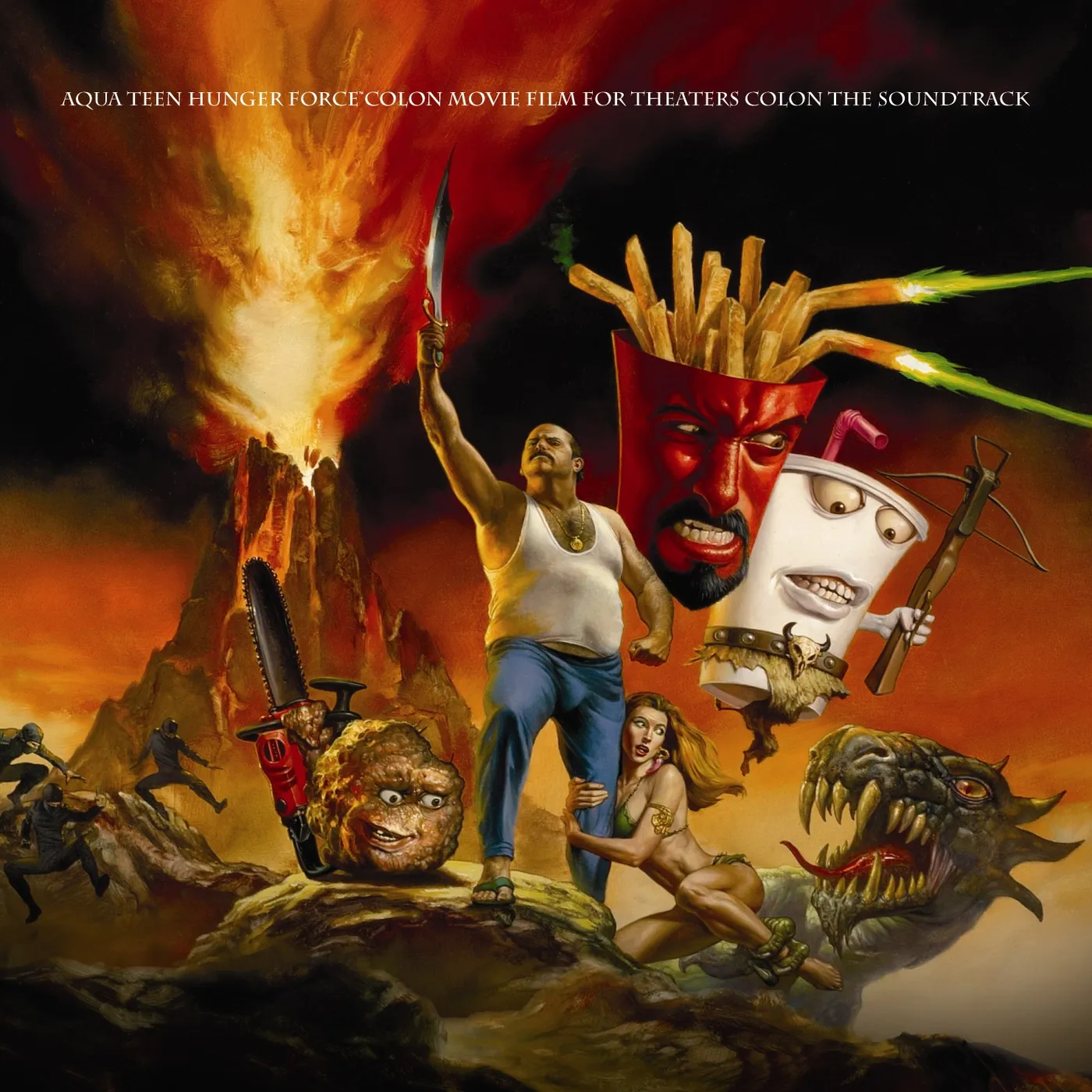Various Artists  AQUA TEEN HUNGER FORCE COLON MOVIE FILM Original Soundtrack CD