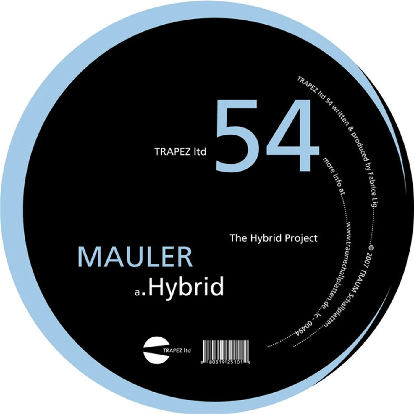 Mauler HYBRID PROJECT Vinyl Record