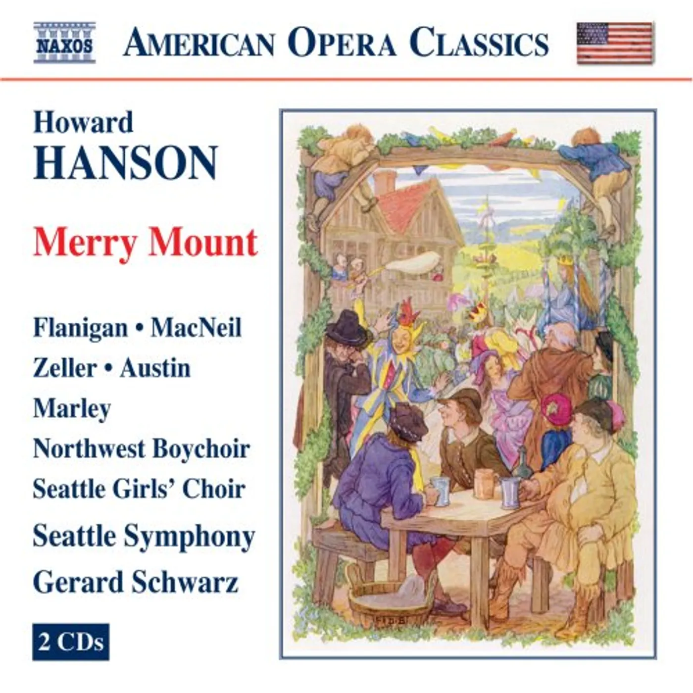 Howard Hanson MERRY MOUNT CD