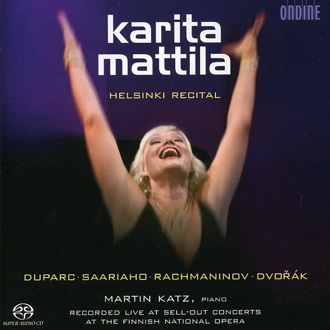 Karita Mattila HELSINKI RECITAL Super Audio CD