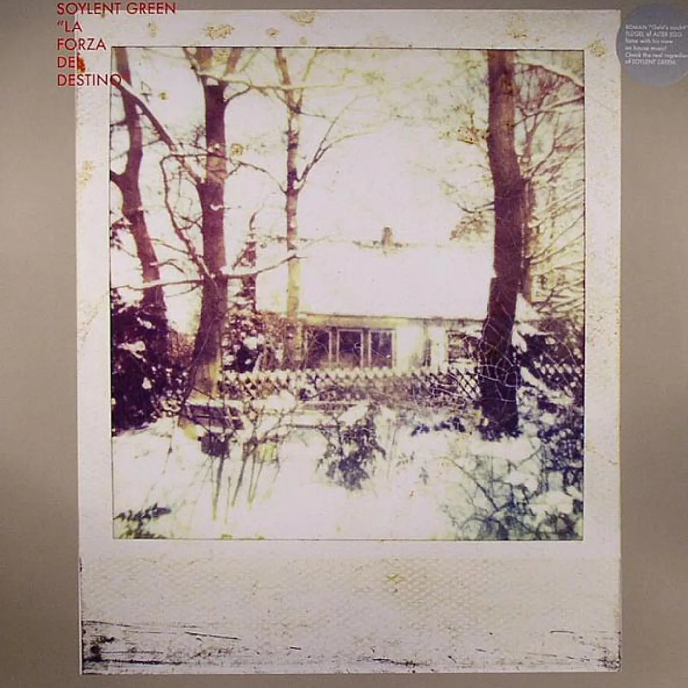 Soylent Green FORZA DEL DESTINO Vinyl Record