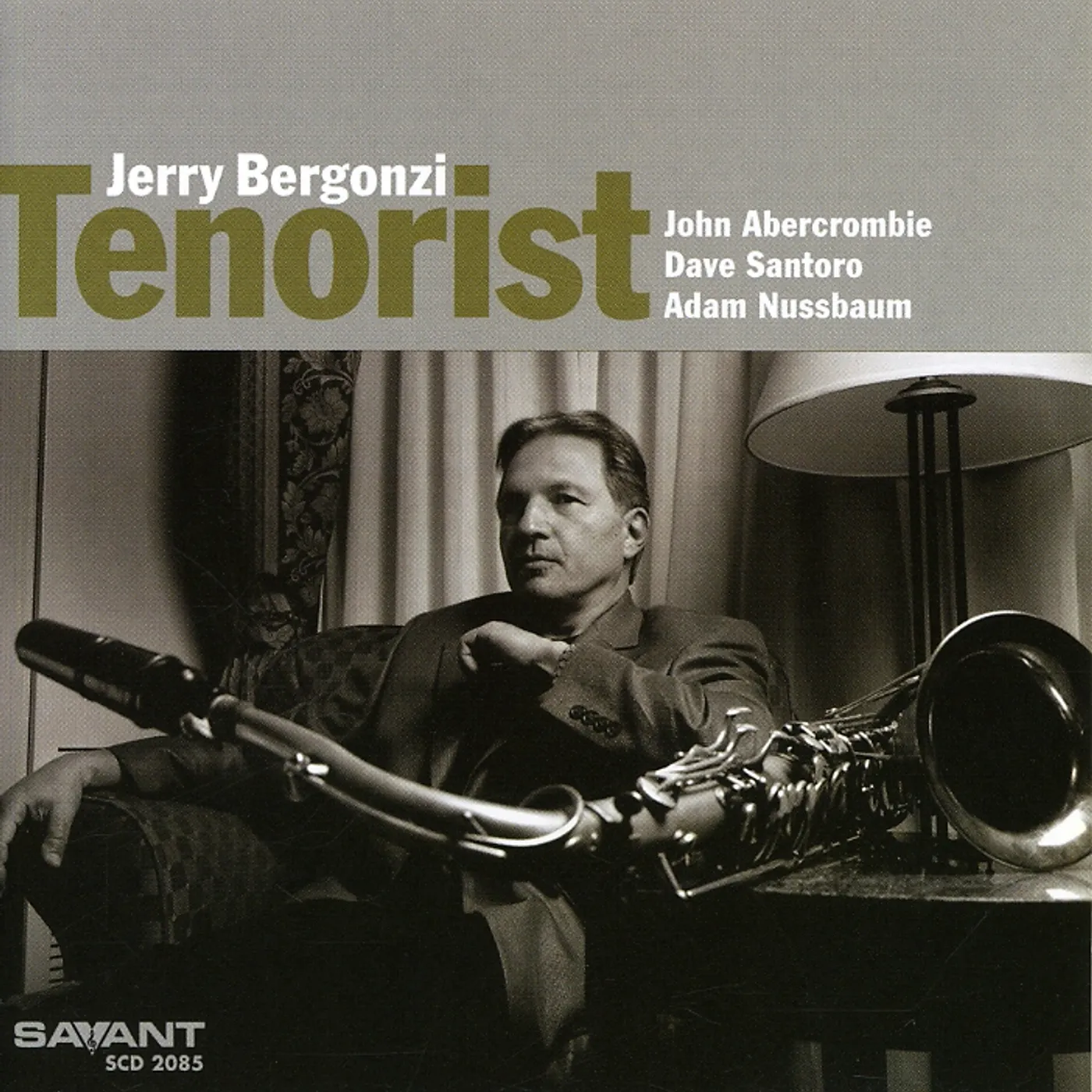 Jerry Bergonzi TENORIST CD