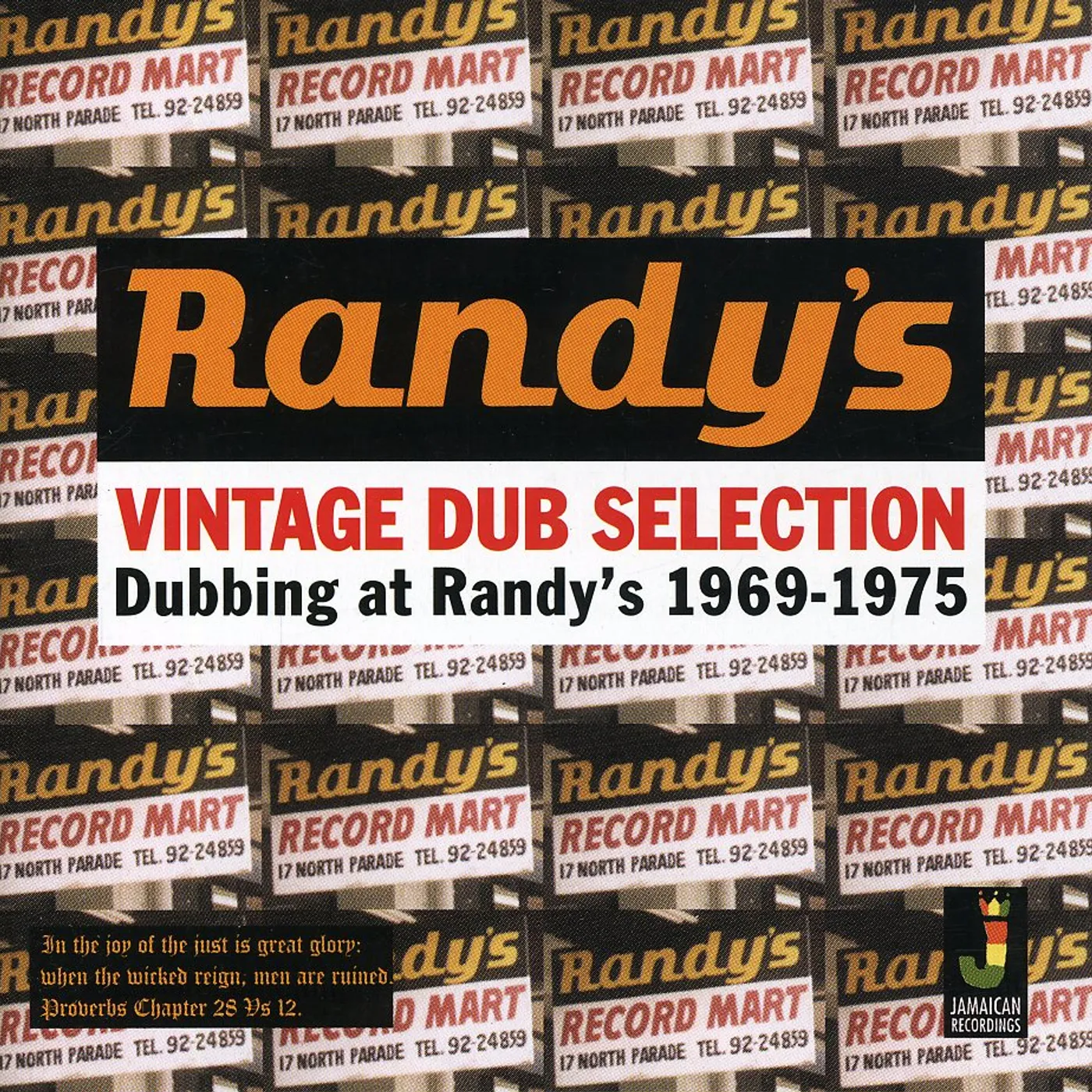 Randy's All Stars DUBBING AT RANDYS 1969-1975 CD