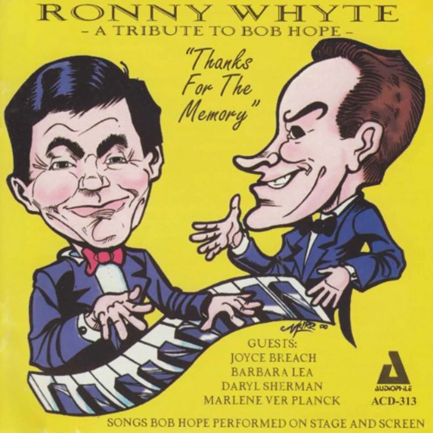 Ronny Whyte HANKS FOR THE MEMORY - A TRIBUTE TO BOB HOPE CD