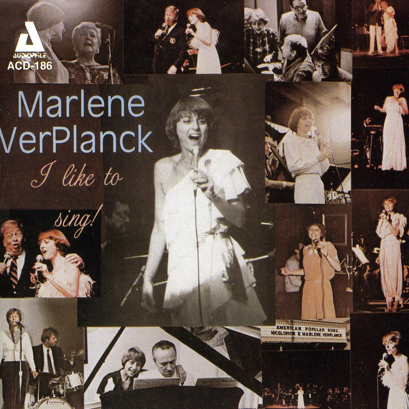 Marlene Ver Planck I LIKE TO SING CD