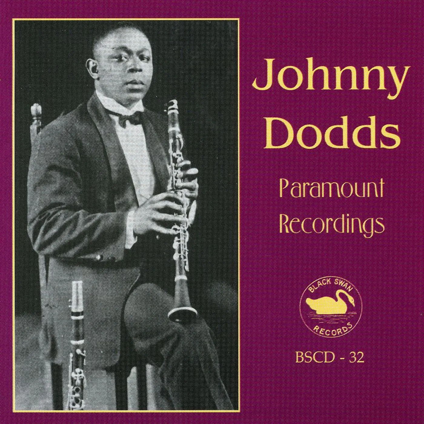 Johnny Dodds COMPLETE PARAMOUNT RECORDINGS 1 CD