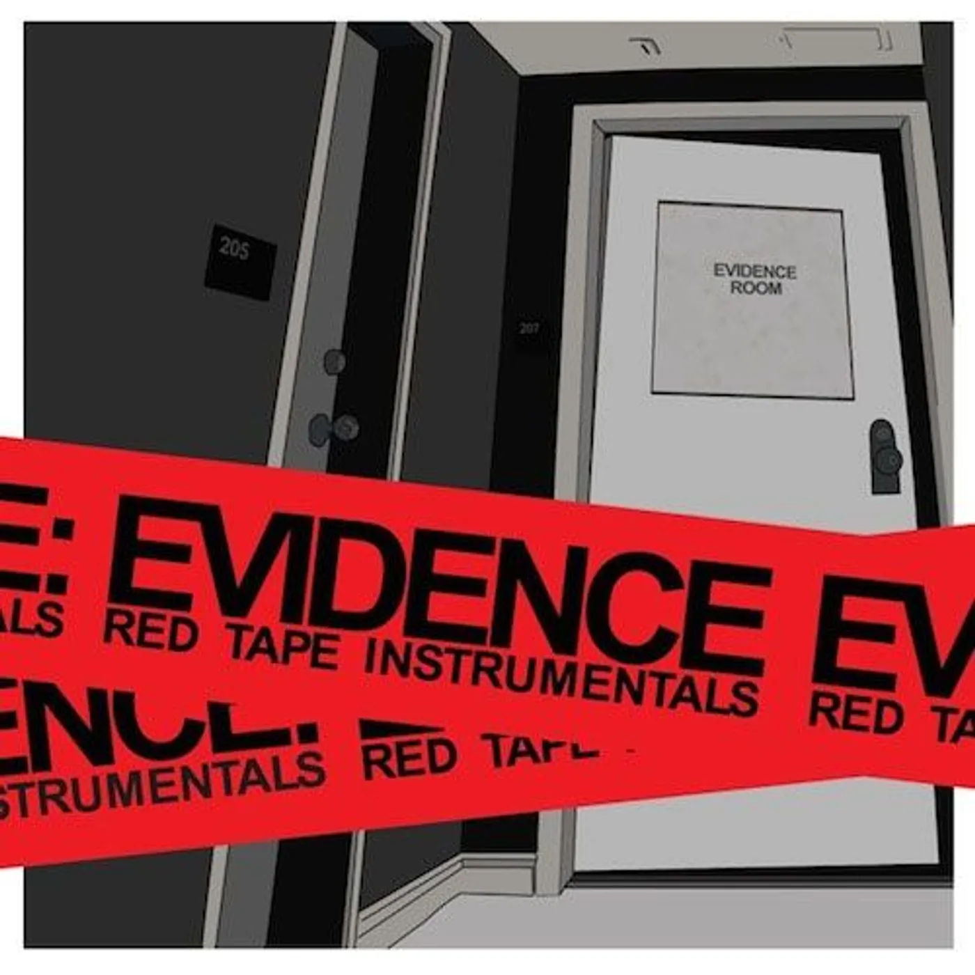 Evidence Red Tape Instrumentals Vinyl Record