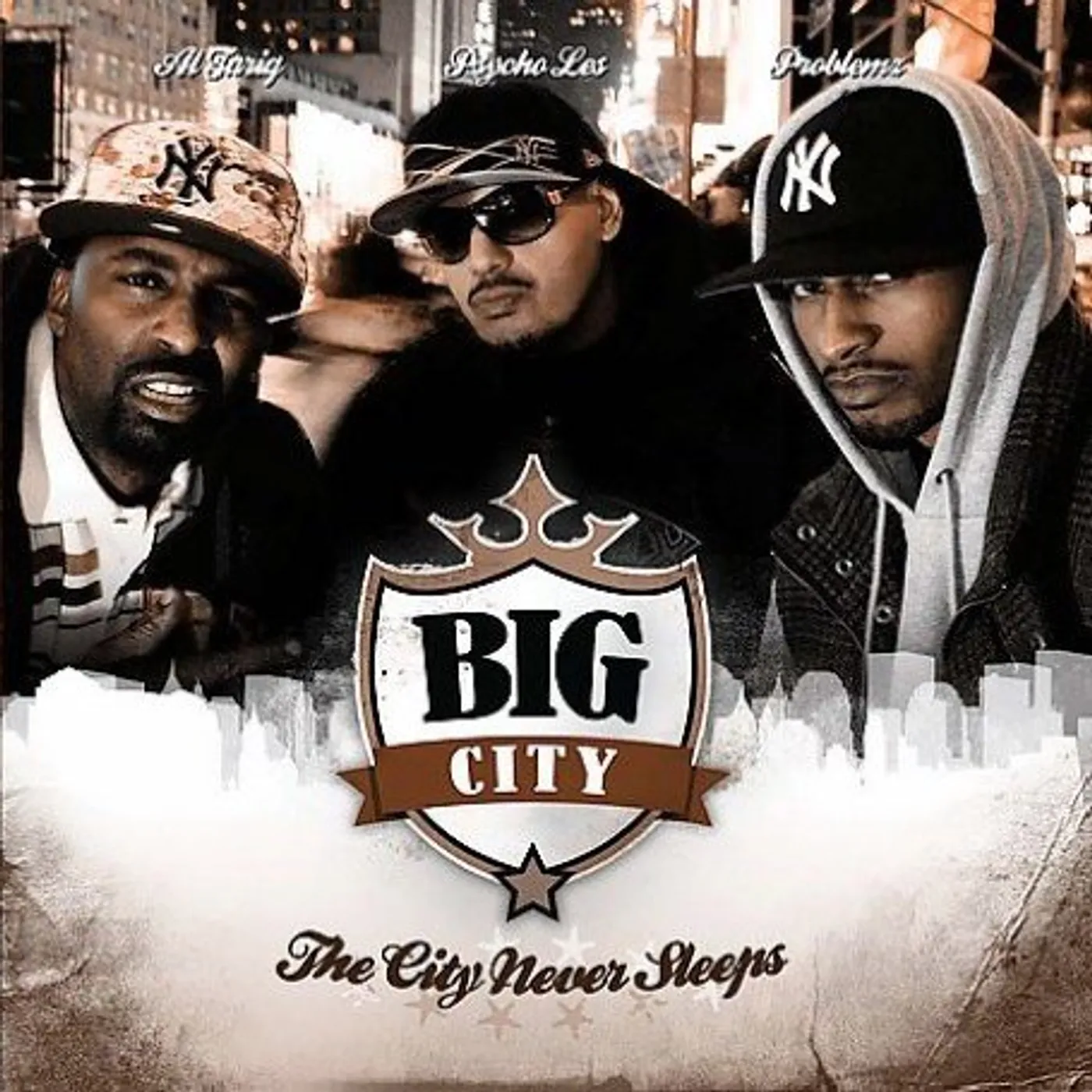 Big City [ Psycho Les / Al Tario / Problemz ] CITY NEVER SLEEPS Vinyl Record