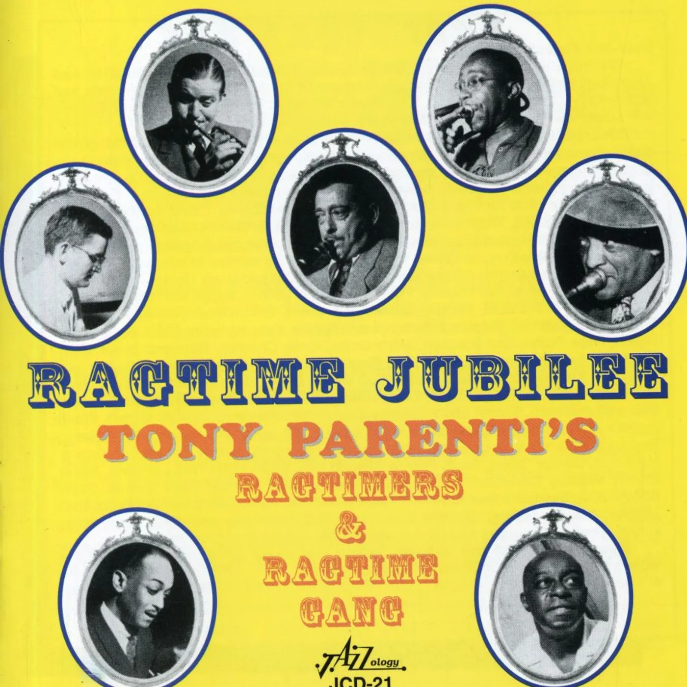 Tony Parenti RAGTIME JUBILEE CD
