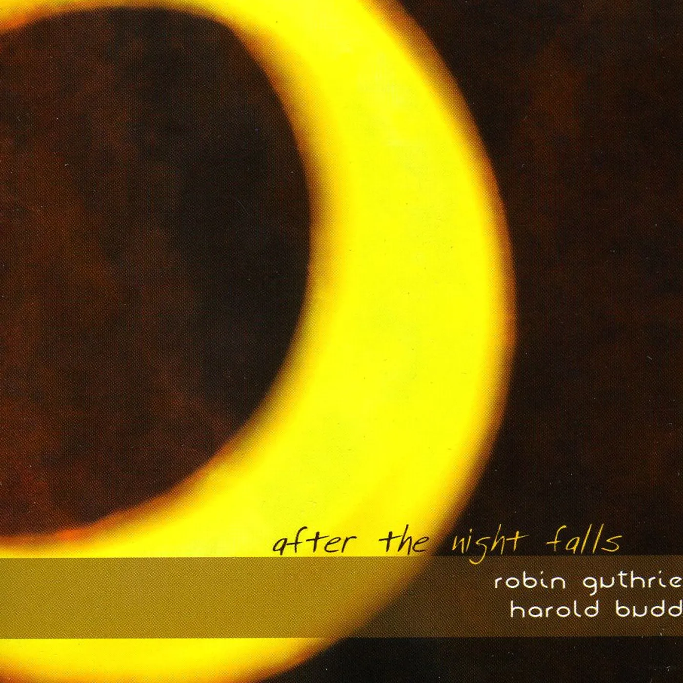 Robin Guthrie & Harold Budd AFTER THE NIGHT FALLS CD