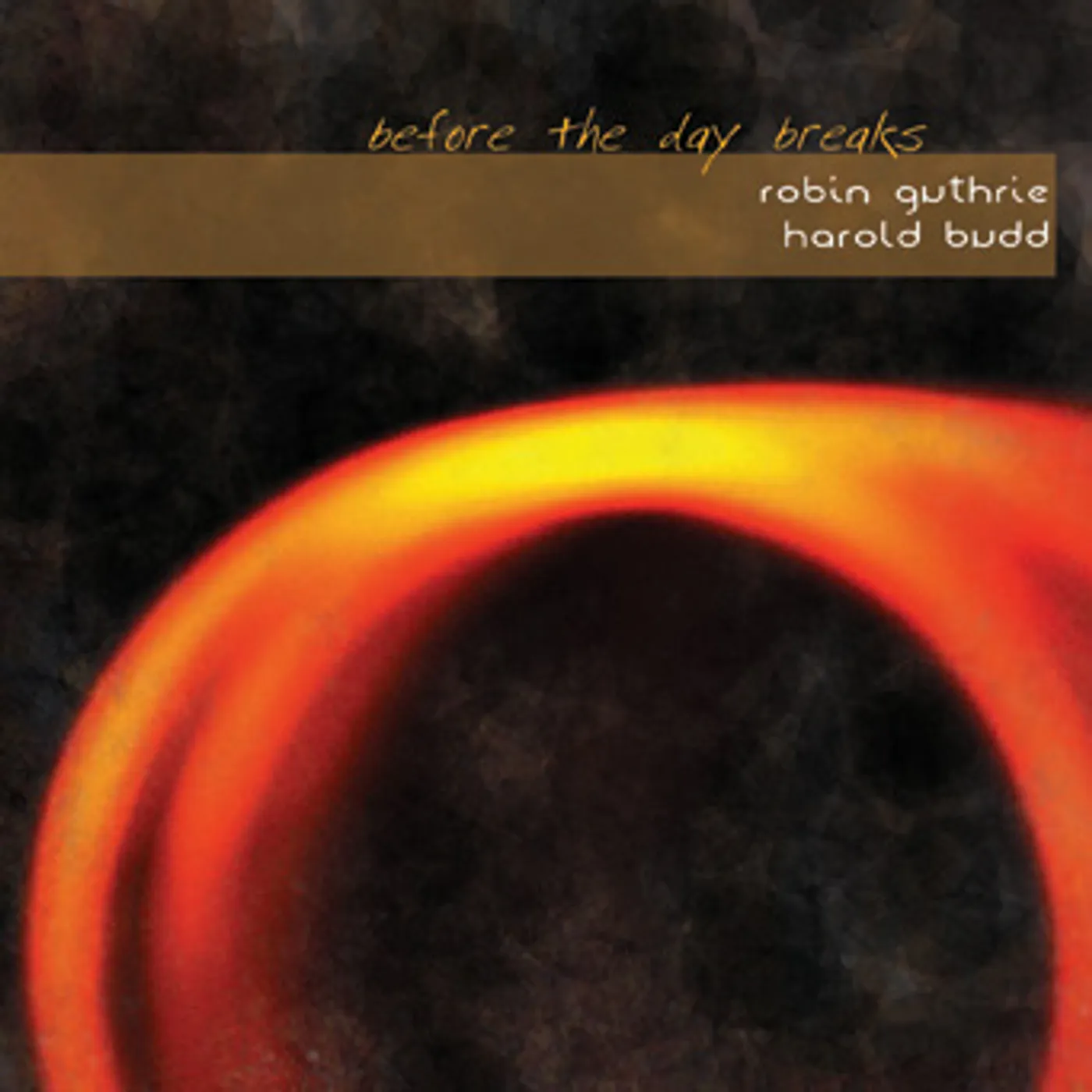 Robin Guthrie & Harold Budd BEFORE THE DAY BREAKS CD