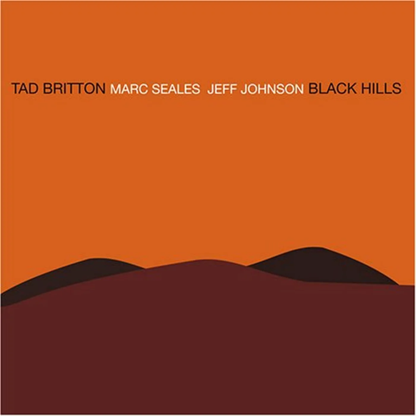 Tad Britton BLACK HILLS CD