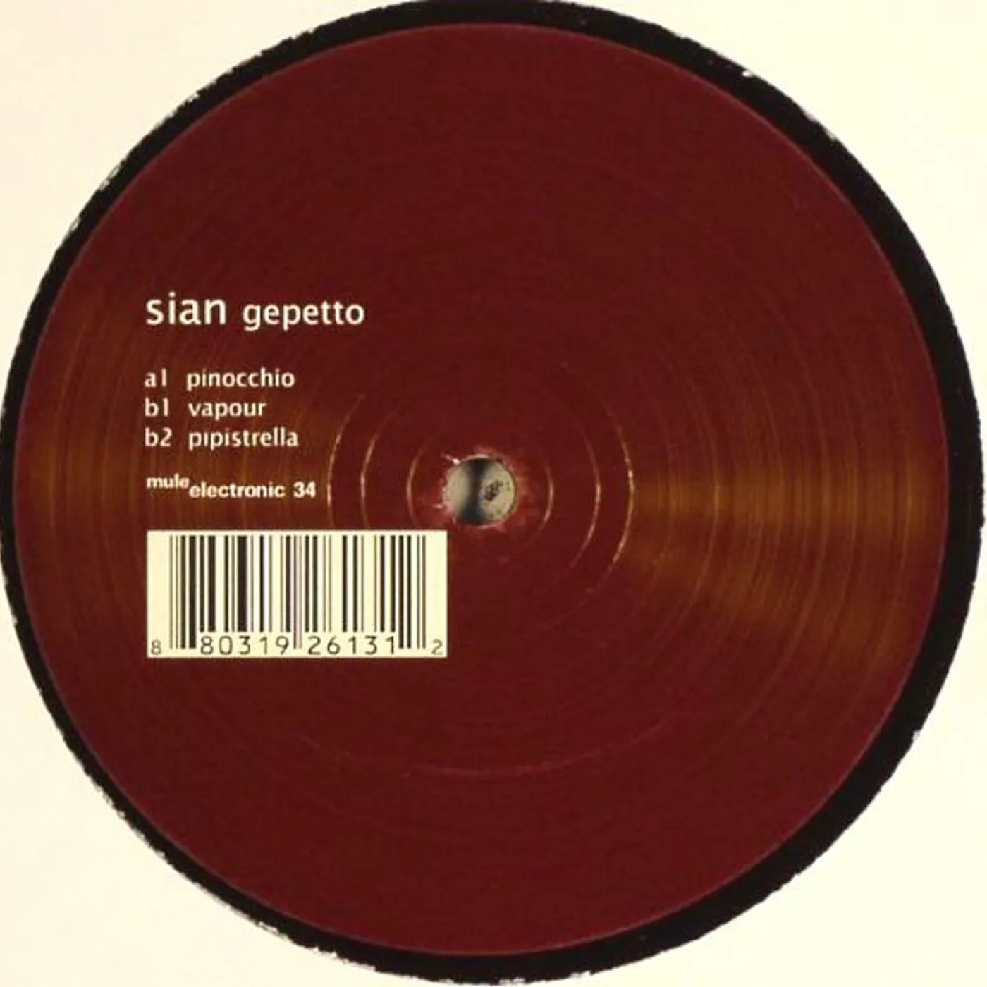 Sian GEPETTO Vinyl Record