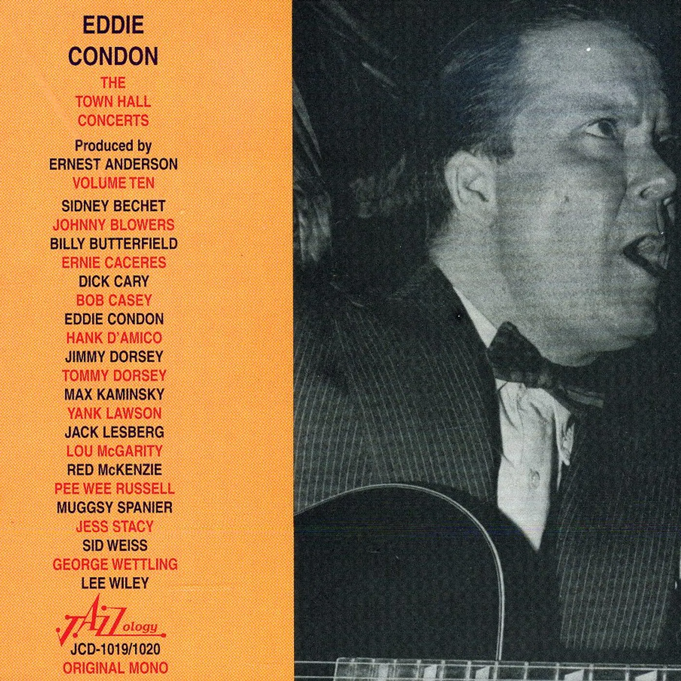 Eddie Condon TOWN HALL CONCERTS 10 CD