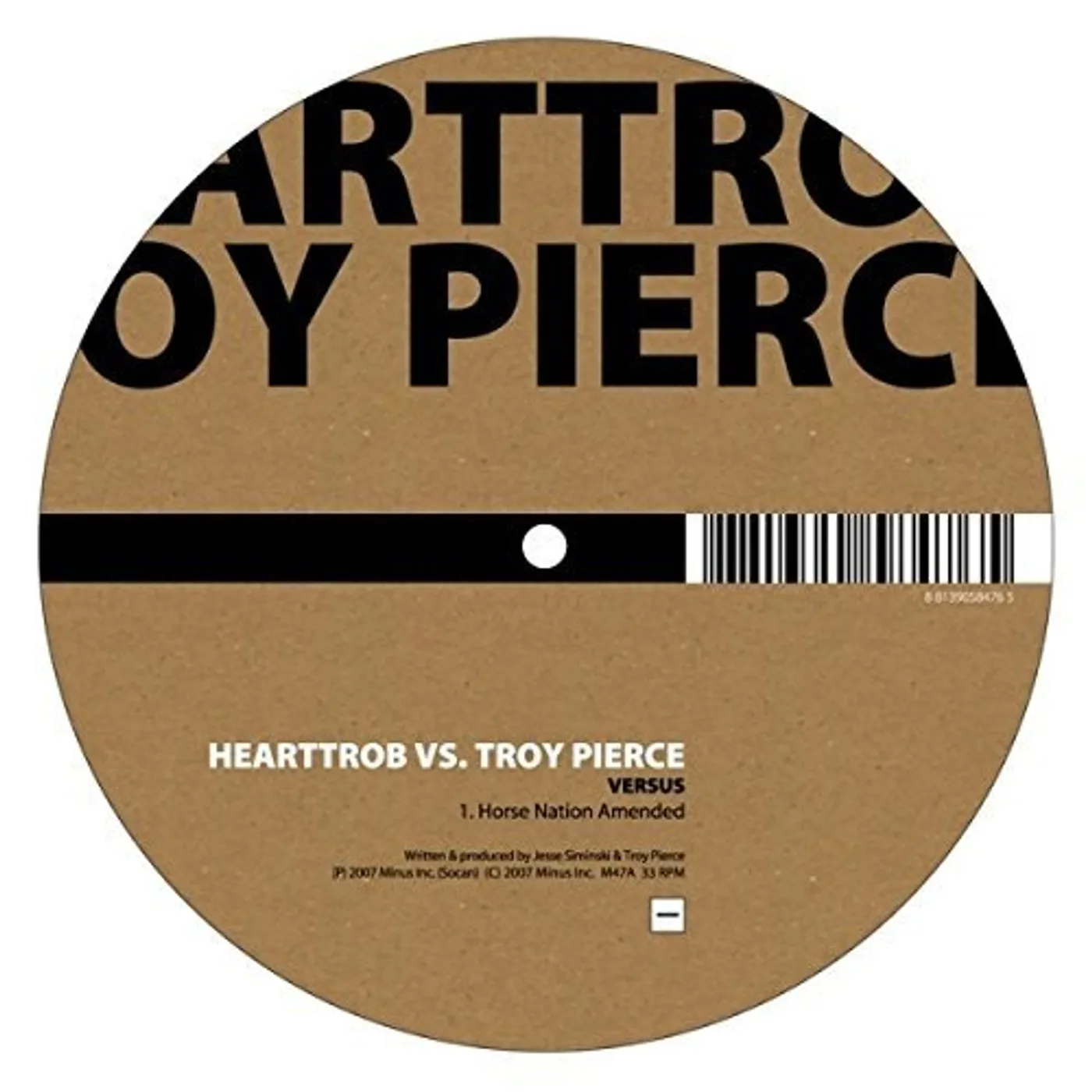 Heartthrob MVS1 Vinyl Record