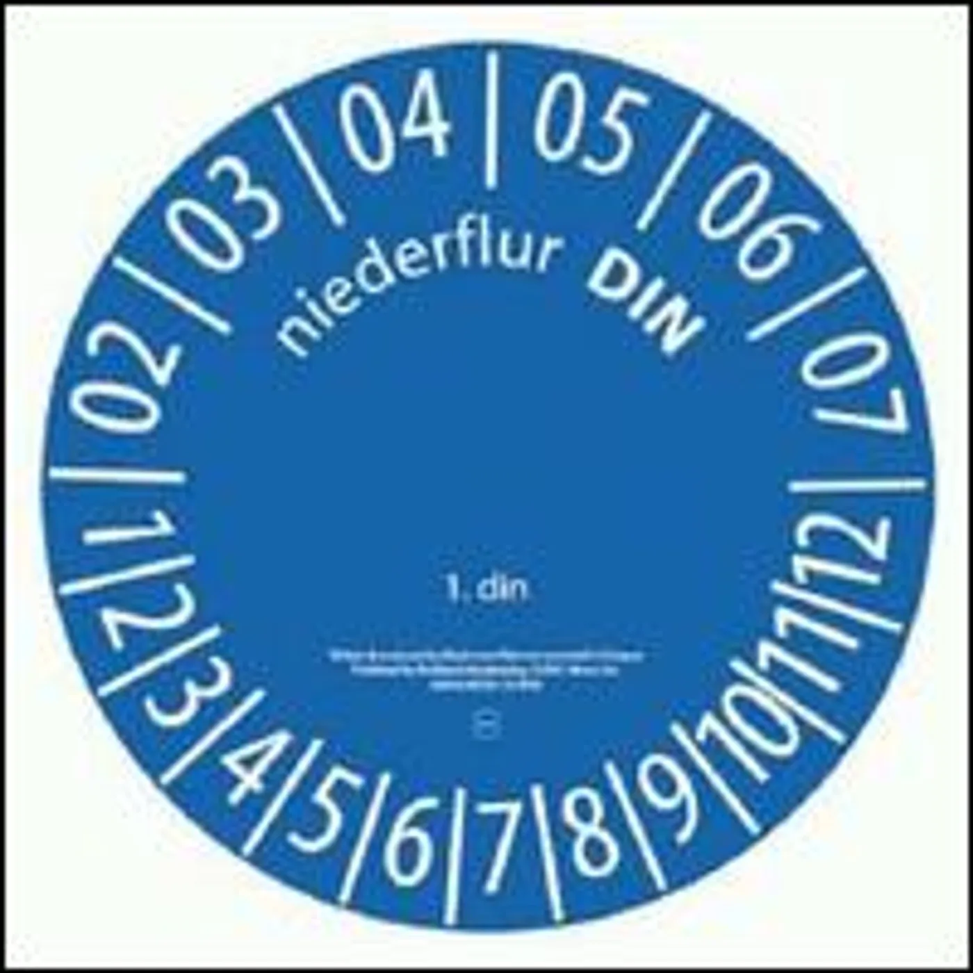 Niederflur Din Vinyl Record