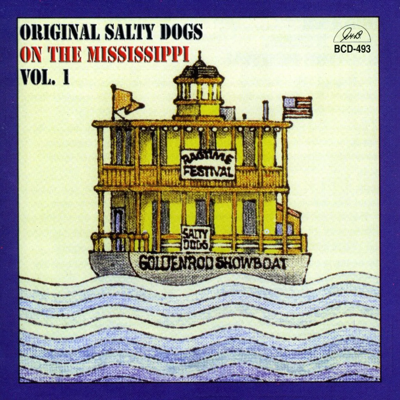 Original Salty Dogs ON THE MISSISSIPPI 1 CD