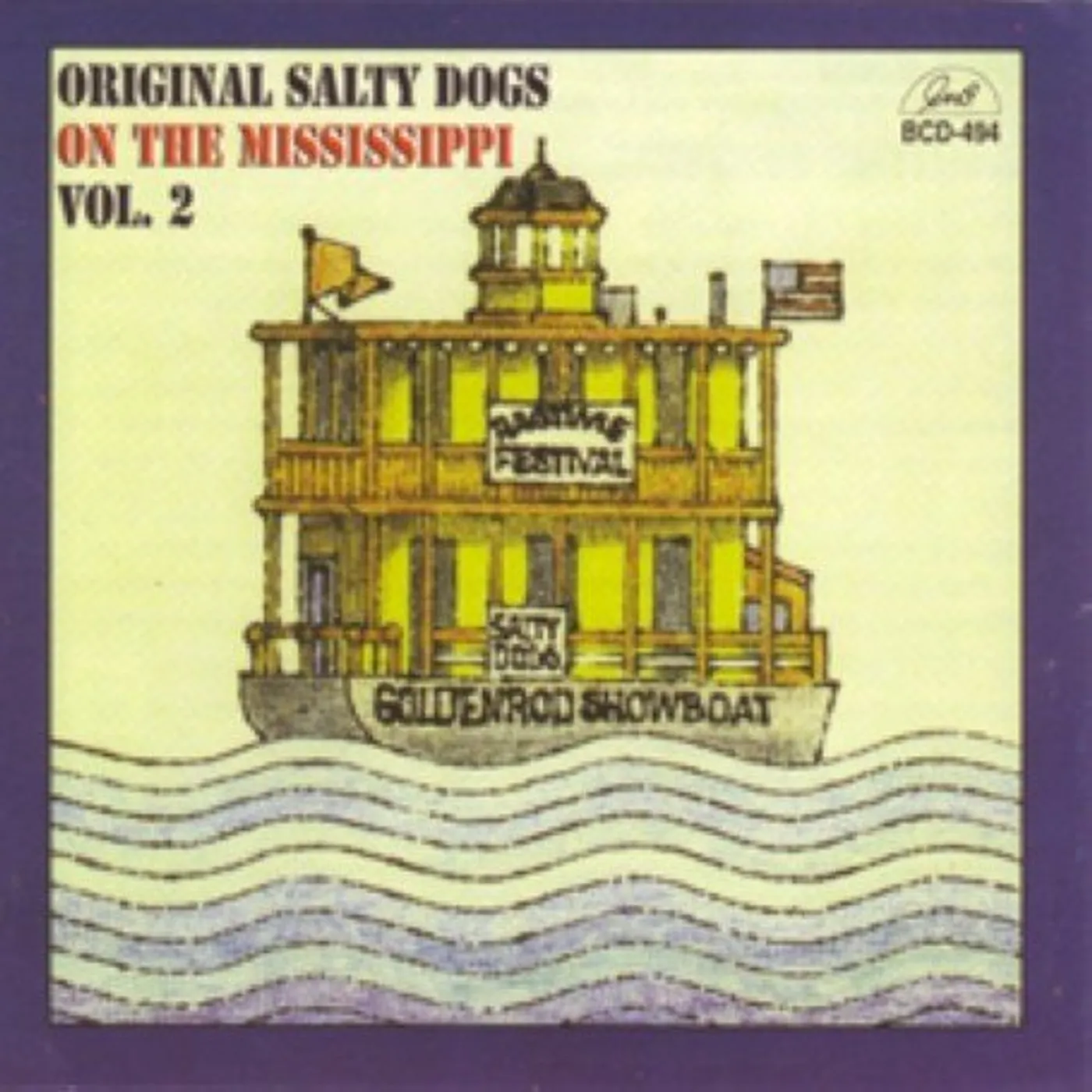 Original Salty Dogs ON THE MISSISSIPPI 2 CD