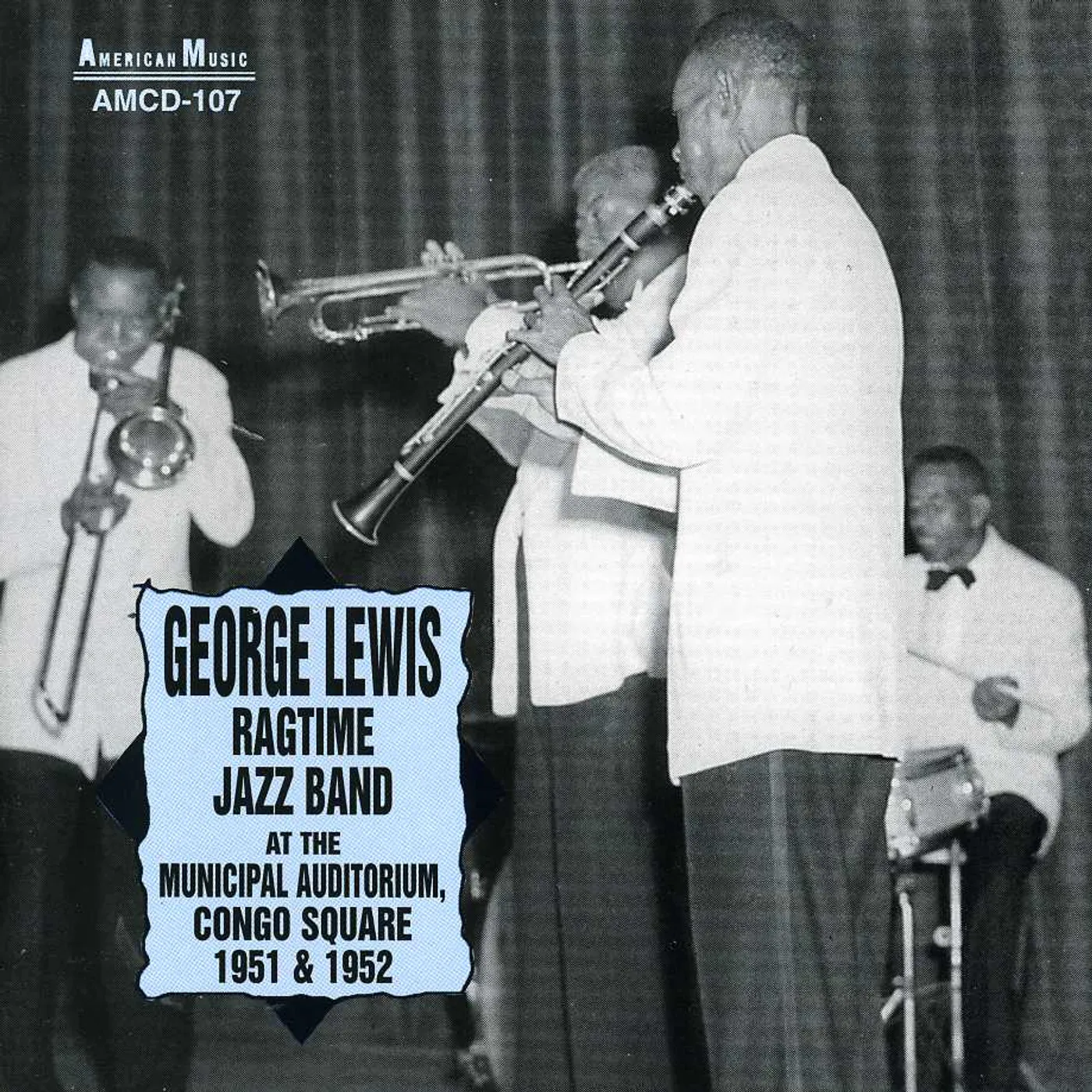 GEORGE LEWIS AT CONGO SQUARE CD