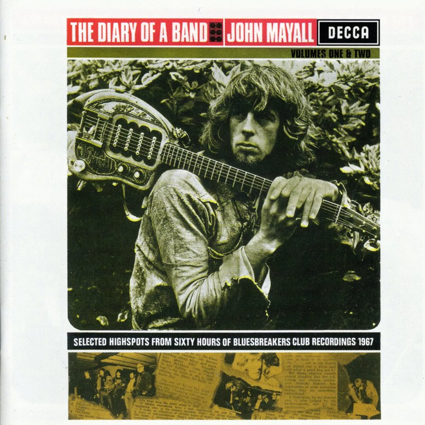 John Mayall & The Bluesbreakers 19224 DIARY OF A BAND 1 & 2 CD