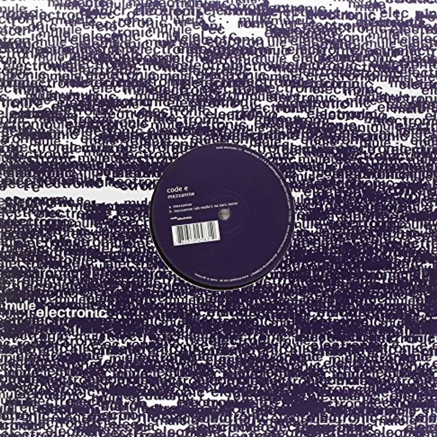 E-Code MEZZANINE Vinyl Record