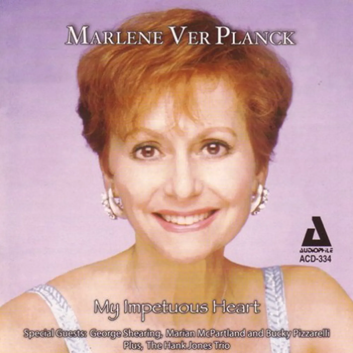 Marlene Ver Planck MY IMPETUOUS HEART CD