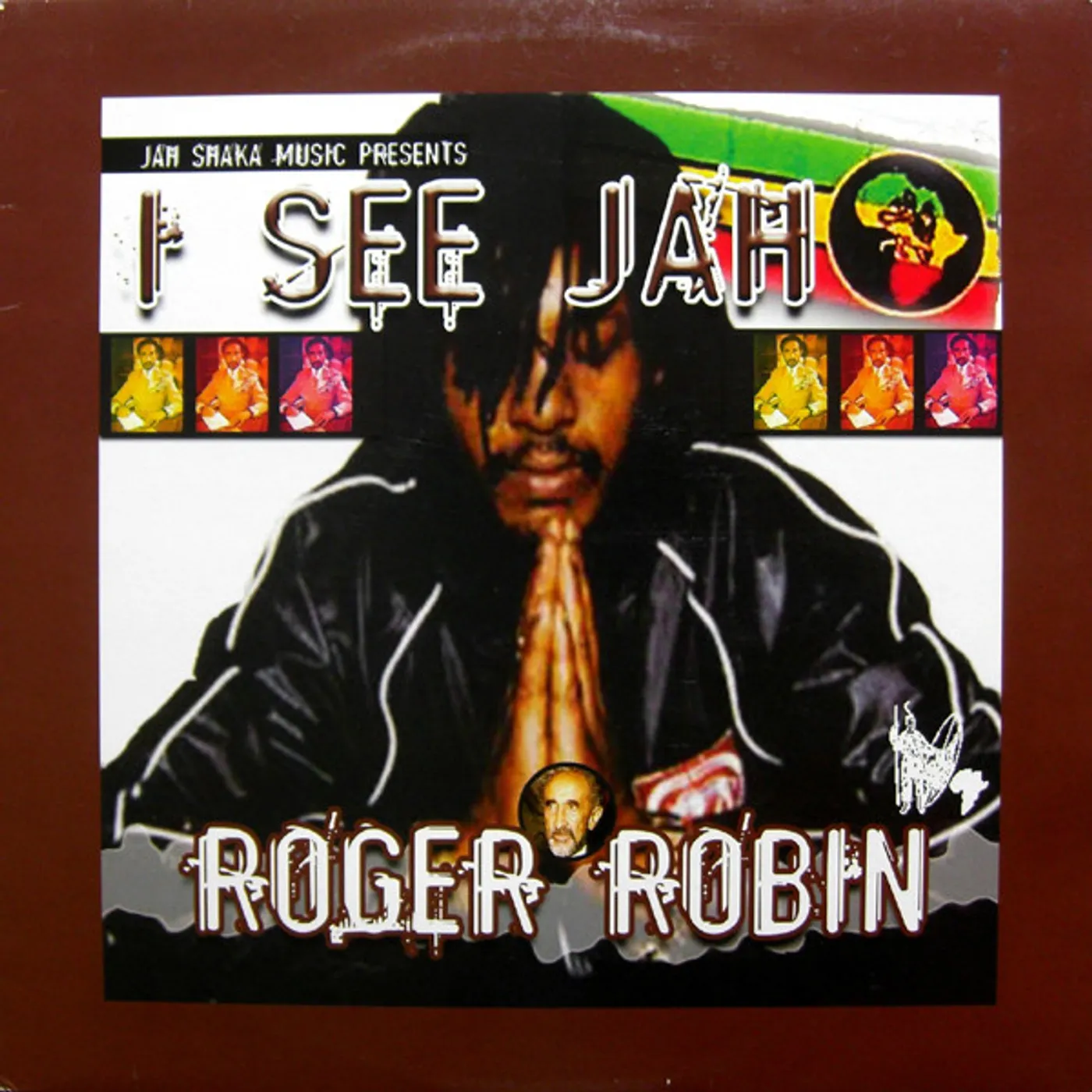 Roger Robin I See Jah Vinyl Record