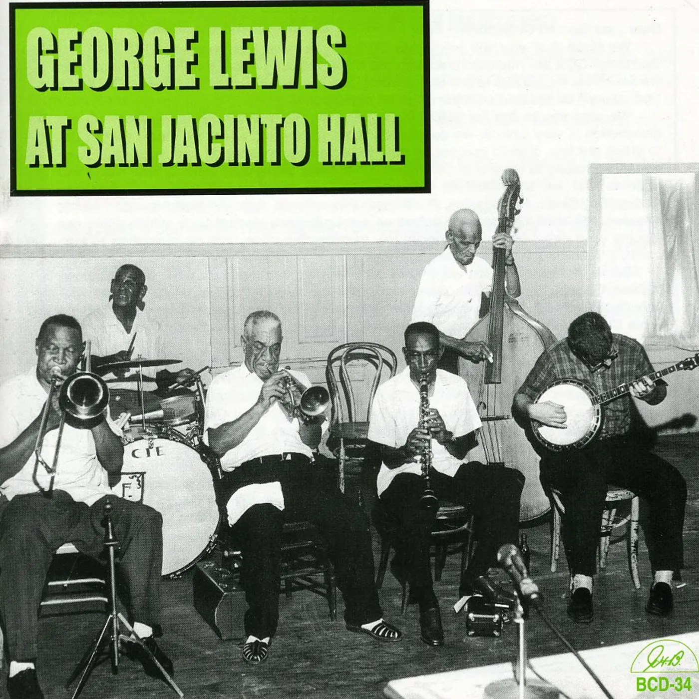 GEORGE LEWIS AT SAN JACINTO HALL CD