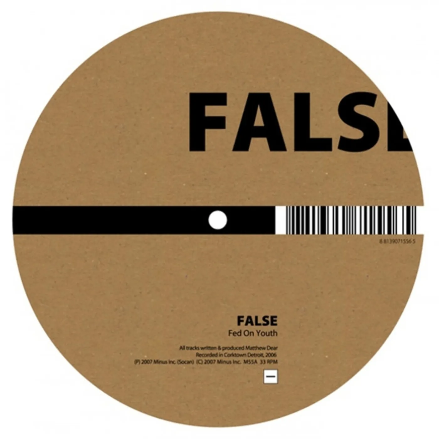 False Fed On Youth Vinyl Record