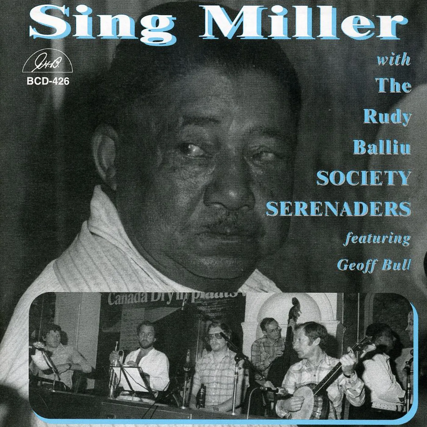 SING MILLER WITH RUDY BALLIU SOCIETY SERENADERS CD