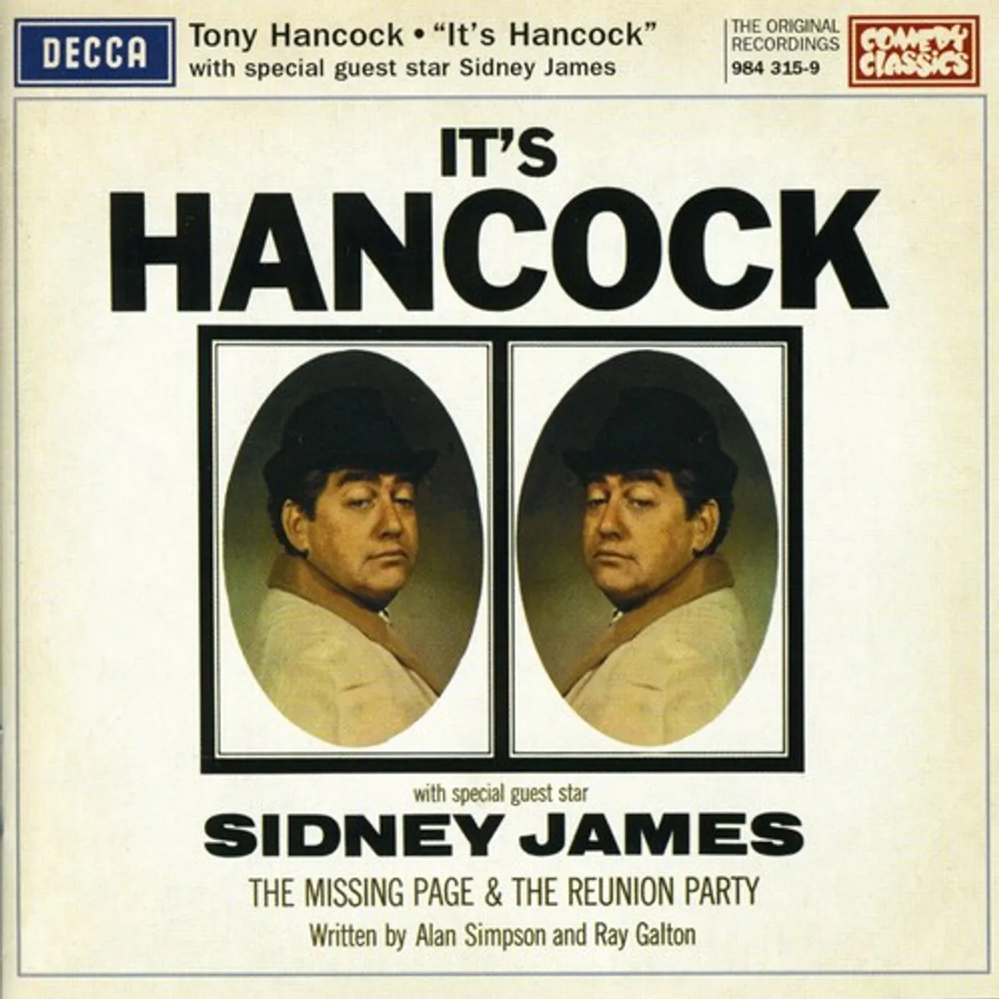 Tony Hancock IT'S HANCOCK CD