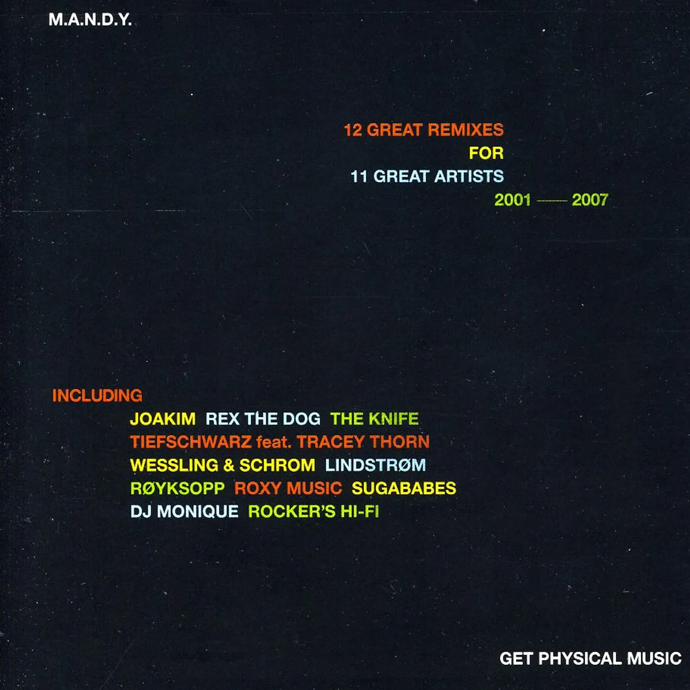 Various Artists  12 GREAT REMIXES FOR 11 GREAT ARTISTS CD