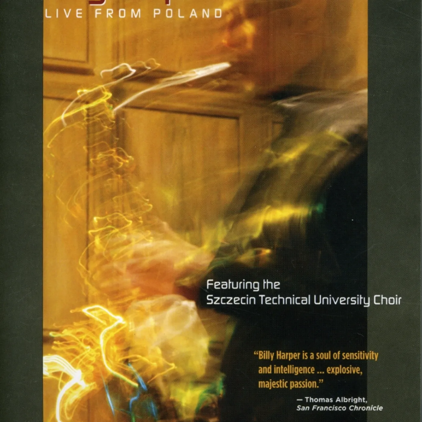 Billy Harper LIVE FROM POLAND DVD