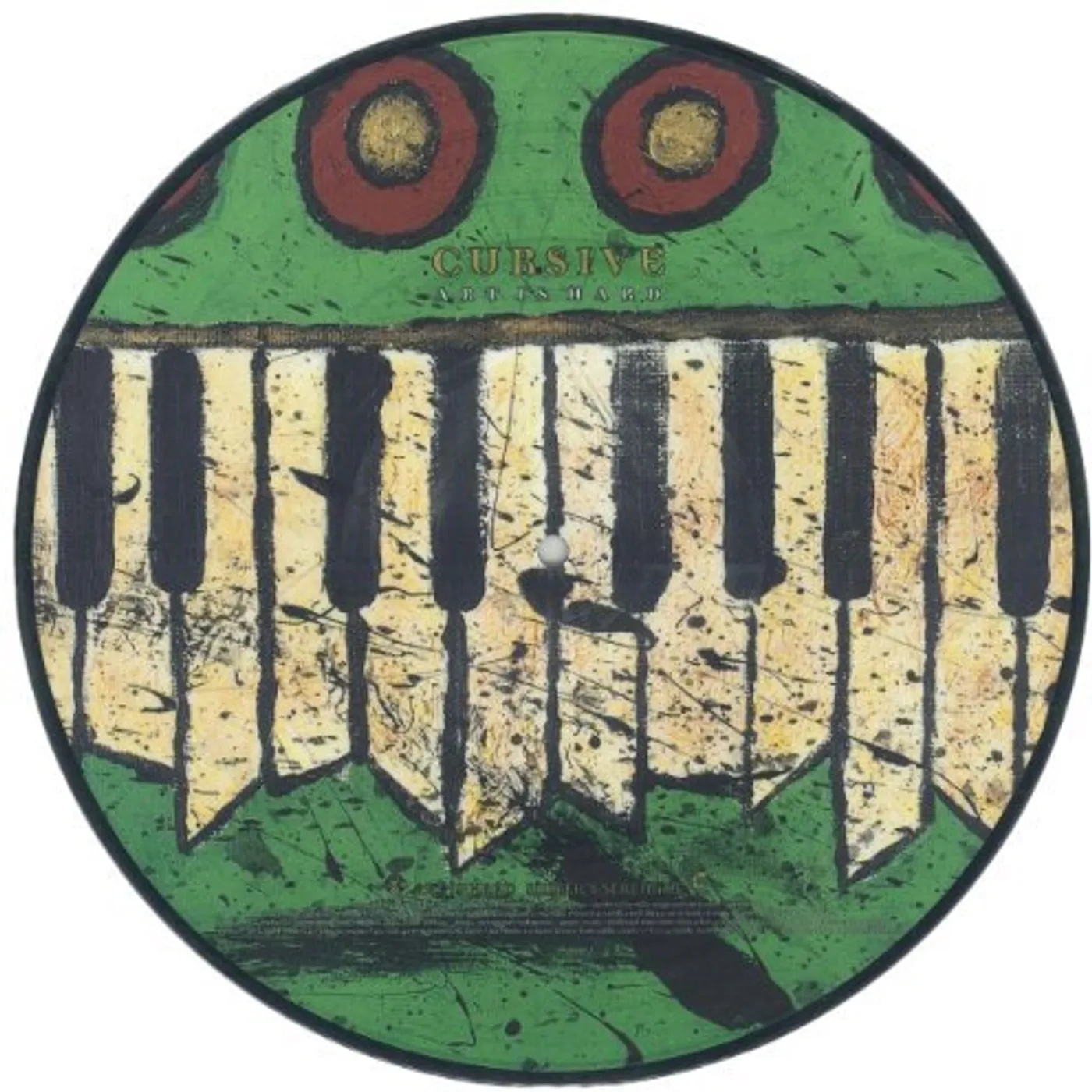 Cursive RECLUSE / ART IS HARD Vinyl Record