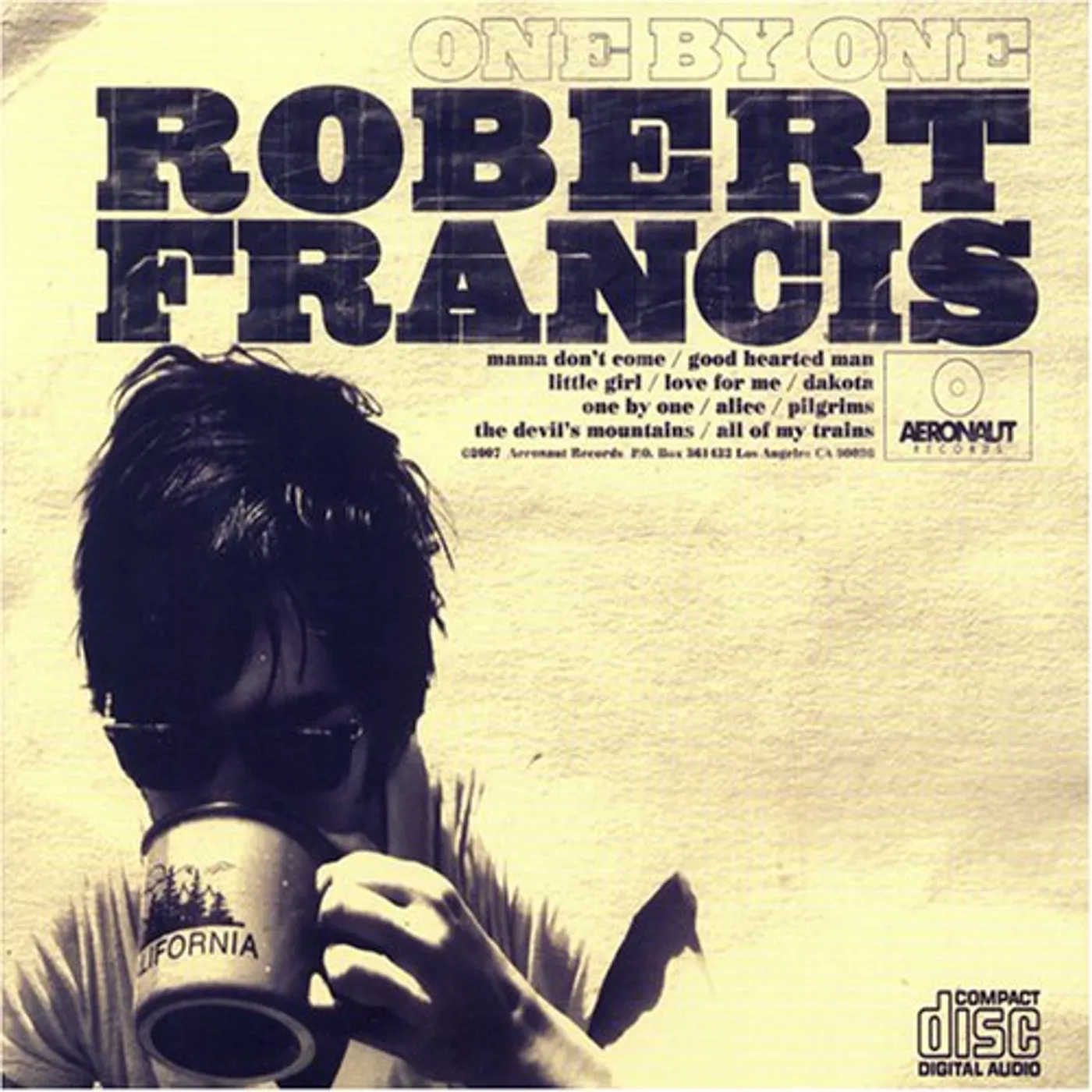 Robert Francis ONE BY ONE CD