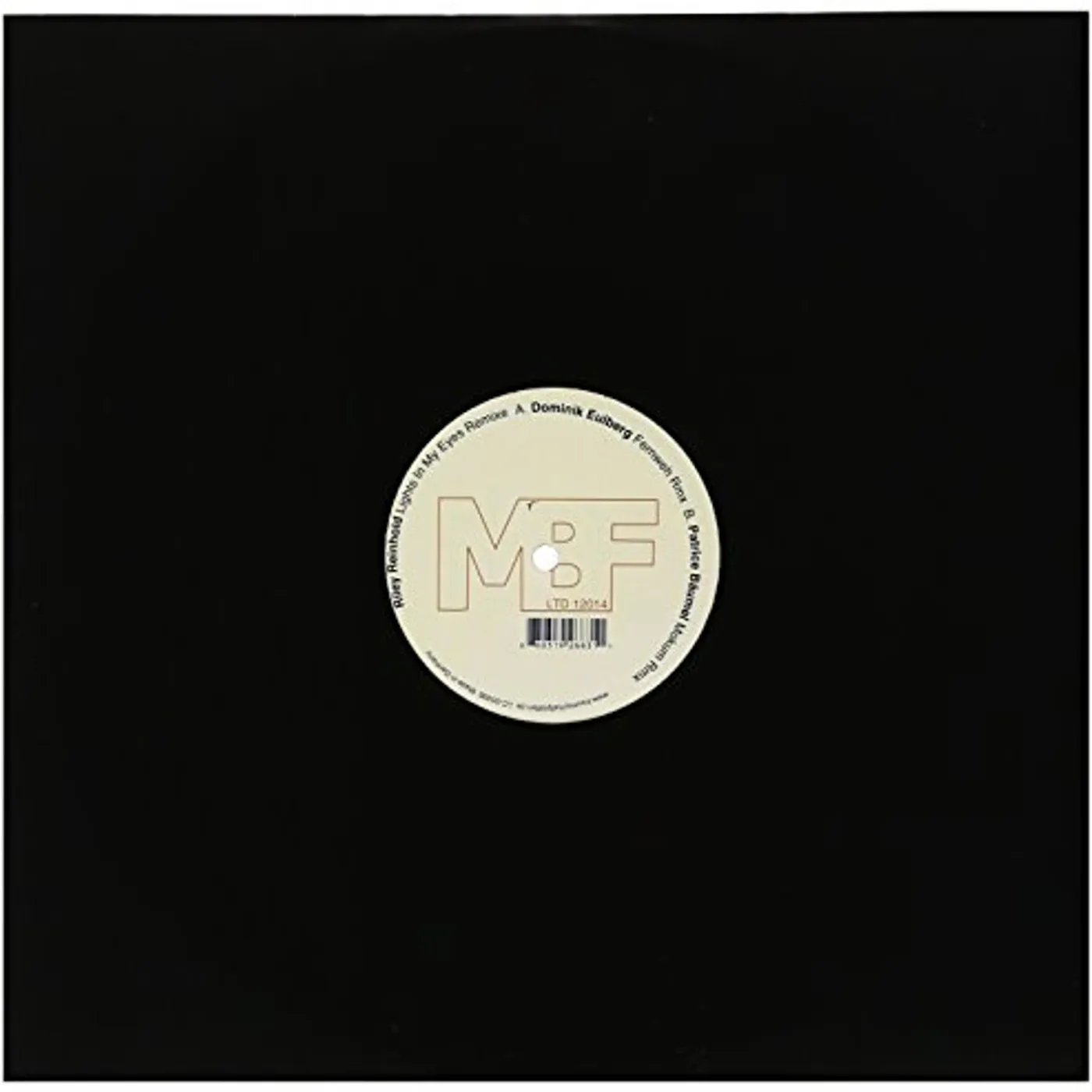 Riley Reinhold LIGHTS IN MY EYES: REMIXES Vinyl Record