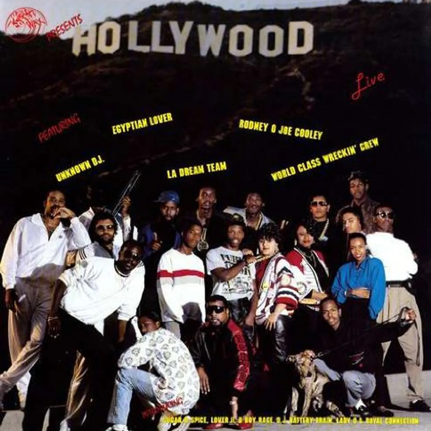 HOLLYWOOD LIVE / VARIOUS Vinyl Record