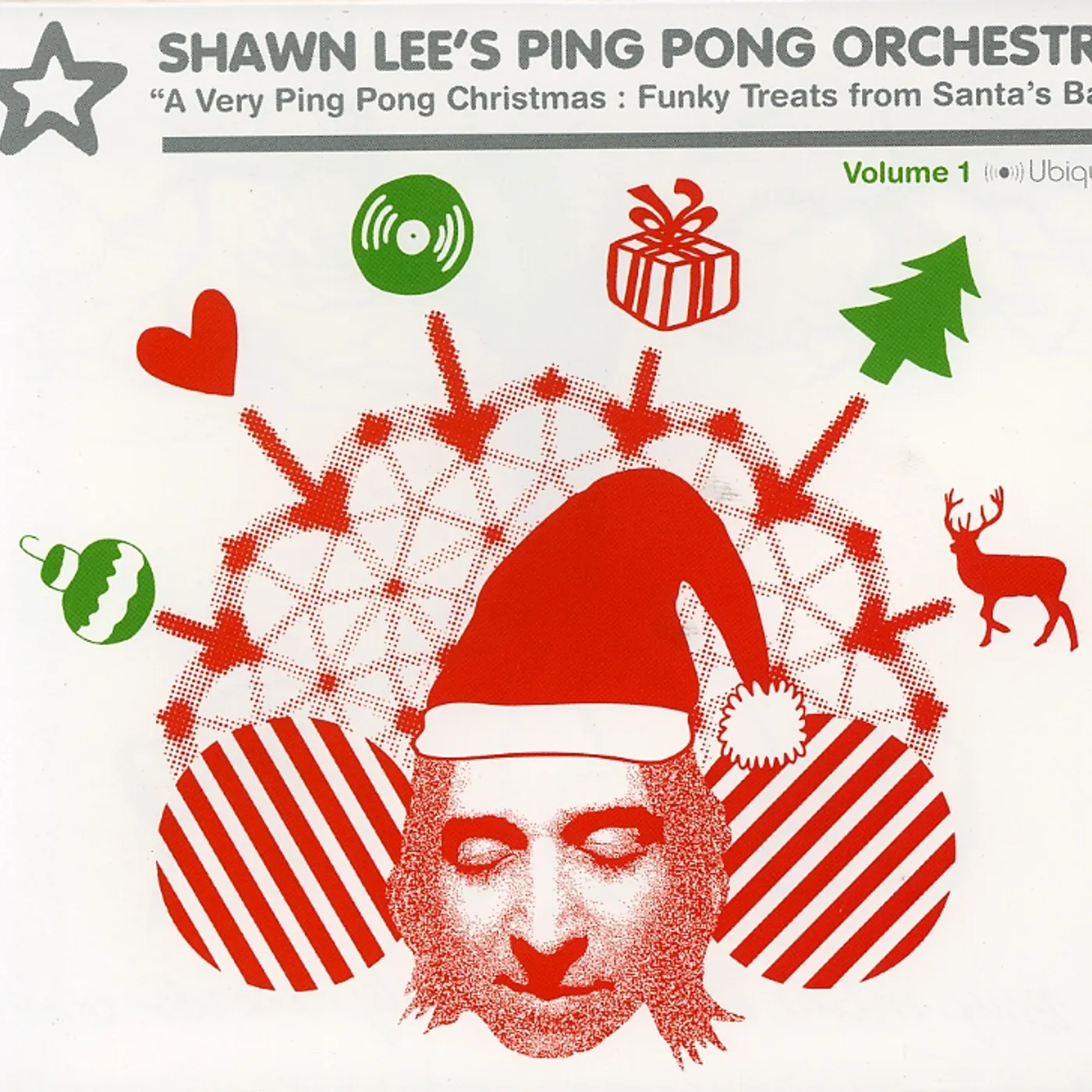 Shawn Lee's Ping Pong Orchestra VERY PING PONG CHRISTMAS: FUNKY TREATS FROM SANTAS CD