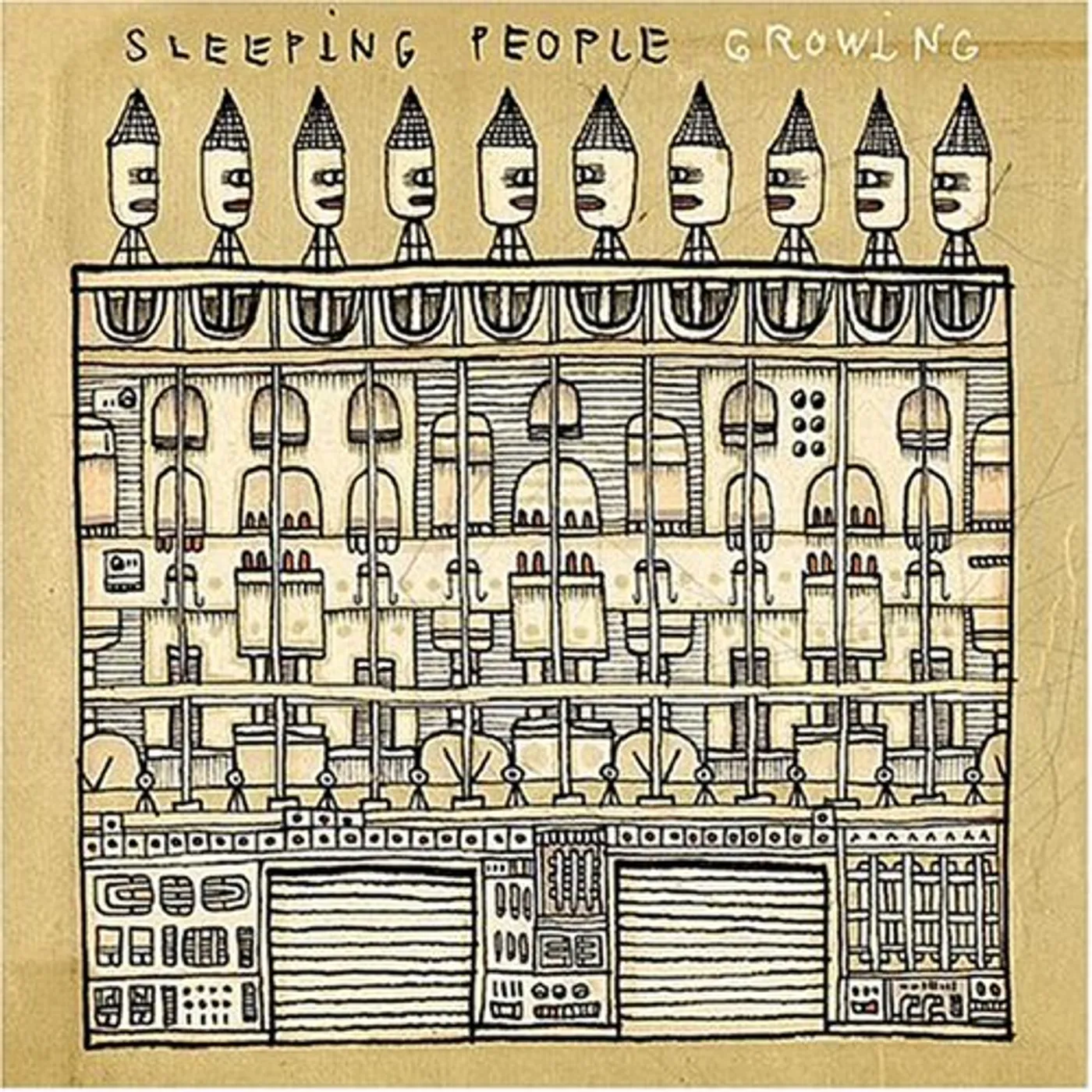 Sleeping People Growing Vinyl Record