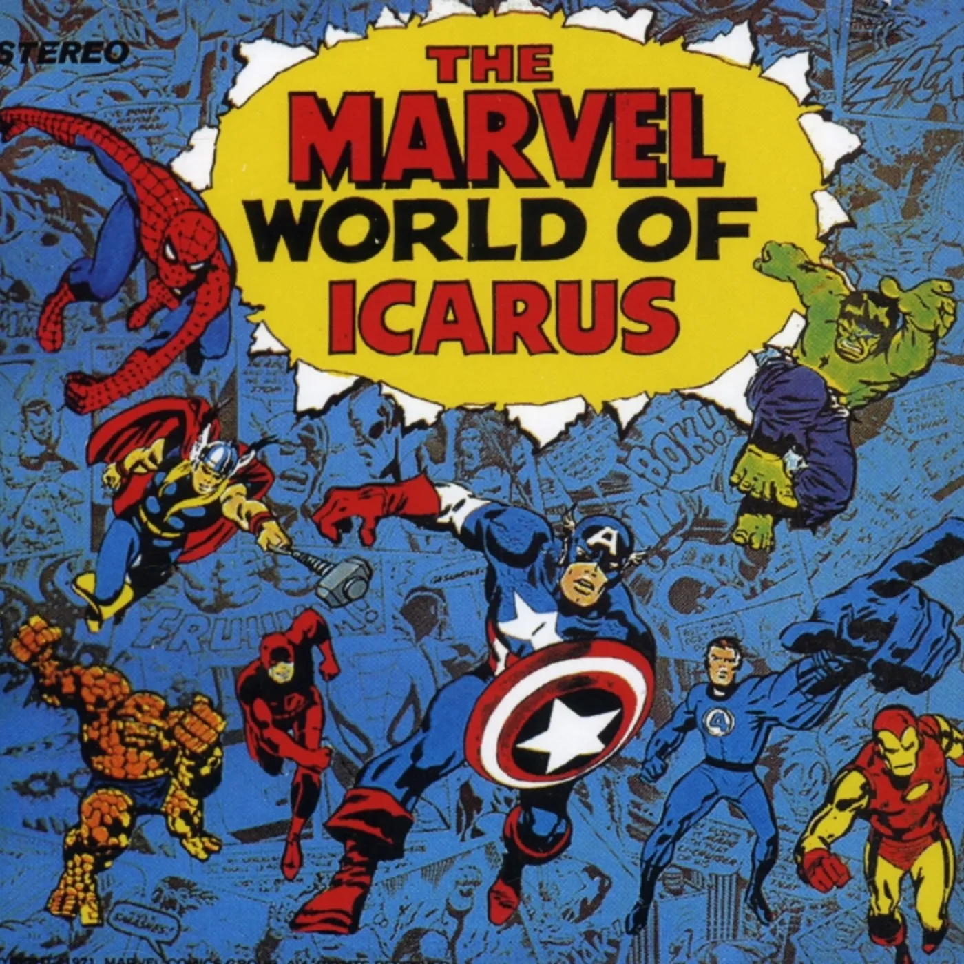 MARVEL WORLD OF ICARUS CD