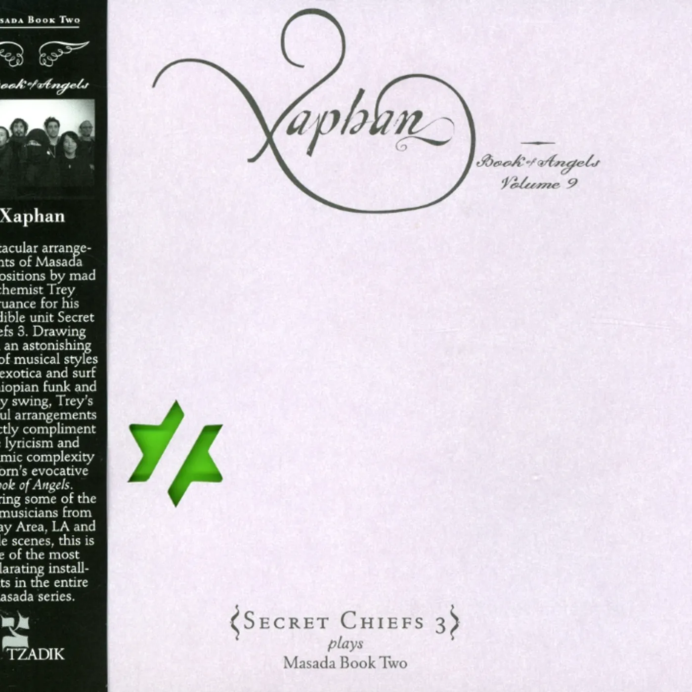 Secret Chiefs 3 XAPHAN: BOOK OF ANGELS 9 CD