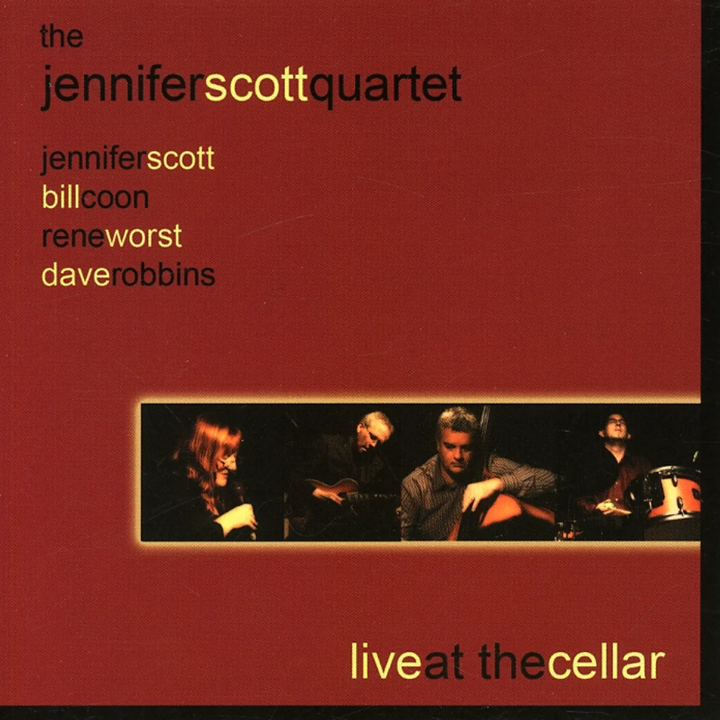 Jennifer Scott LIVE AT THE CELLAR CD