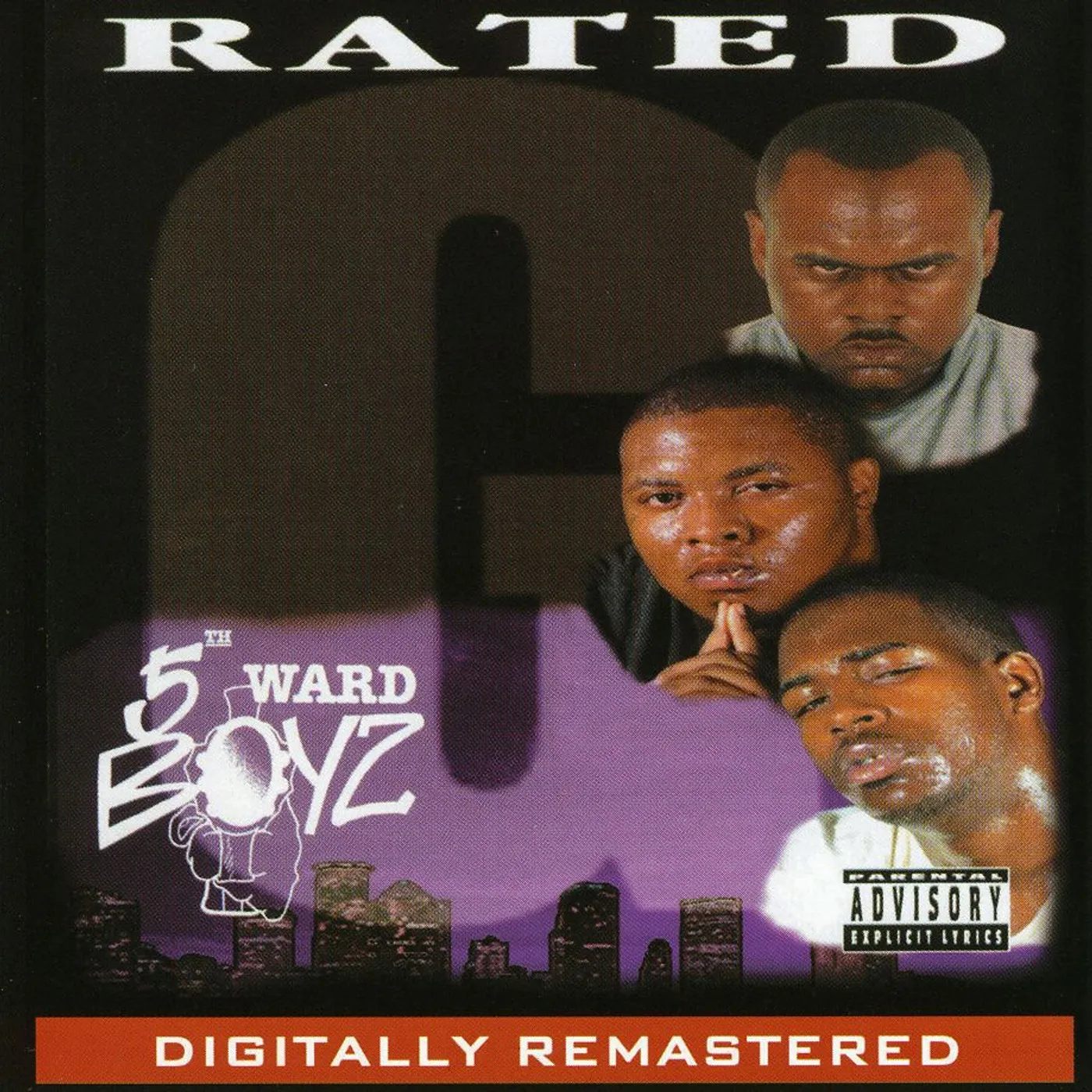 5th Ward Boyz RATED G CD