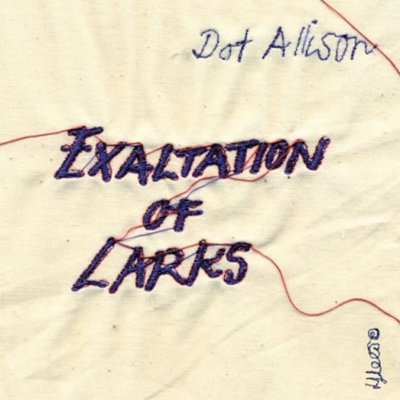 Dot Allison EXALTATION OF LARKS CD
